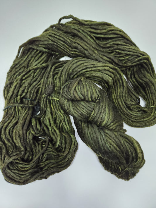 Malabrigo | Rasta | Olive | North Road Knits | Hand Dyed | Merino Wool | Super Bulky Yarn