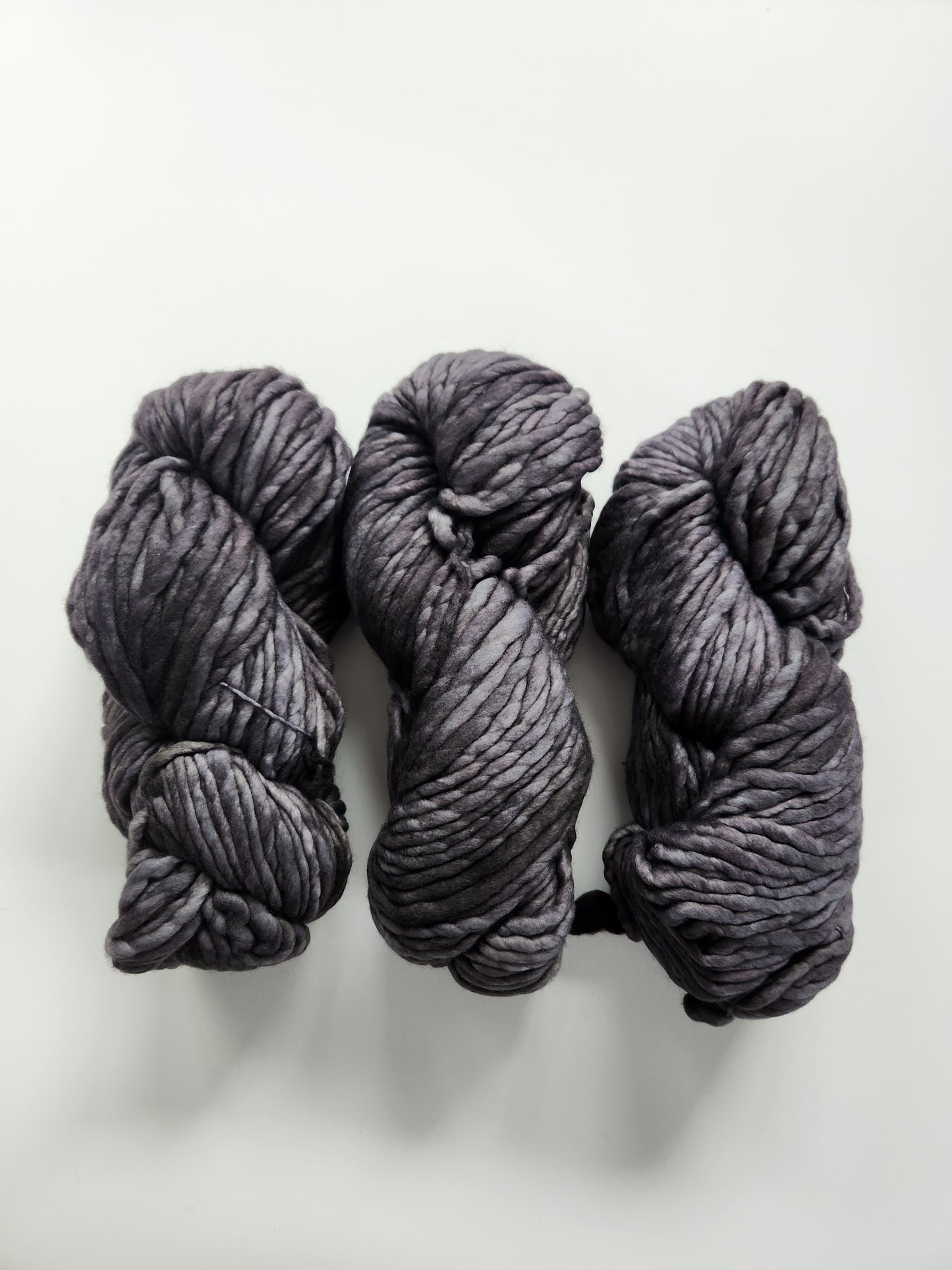 Malabrigo | Rasta | Plomo | North Road Knits | Hand Dyed | Merino Wool | Super Bulky Yarn