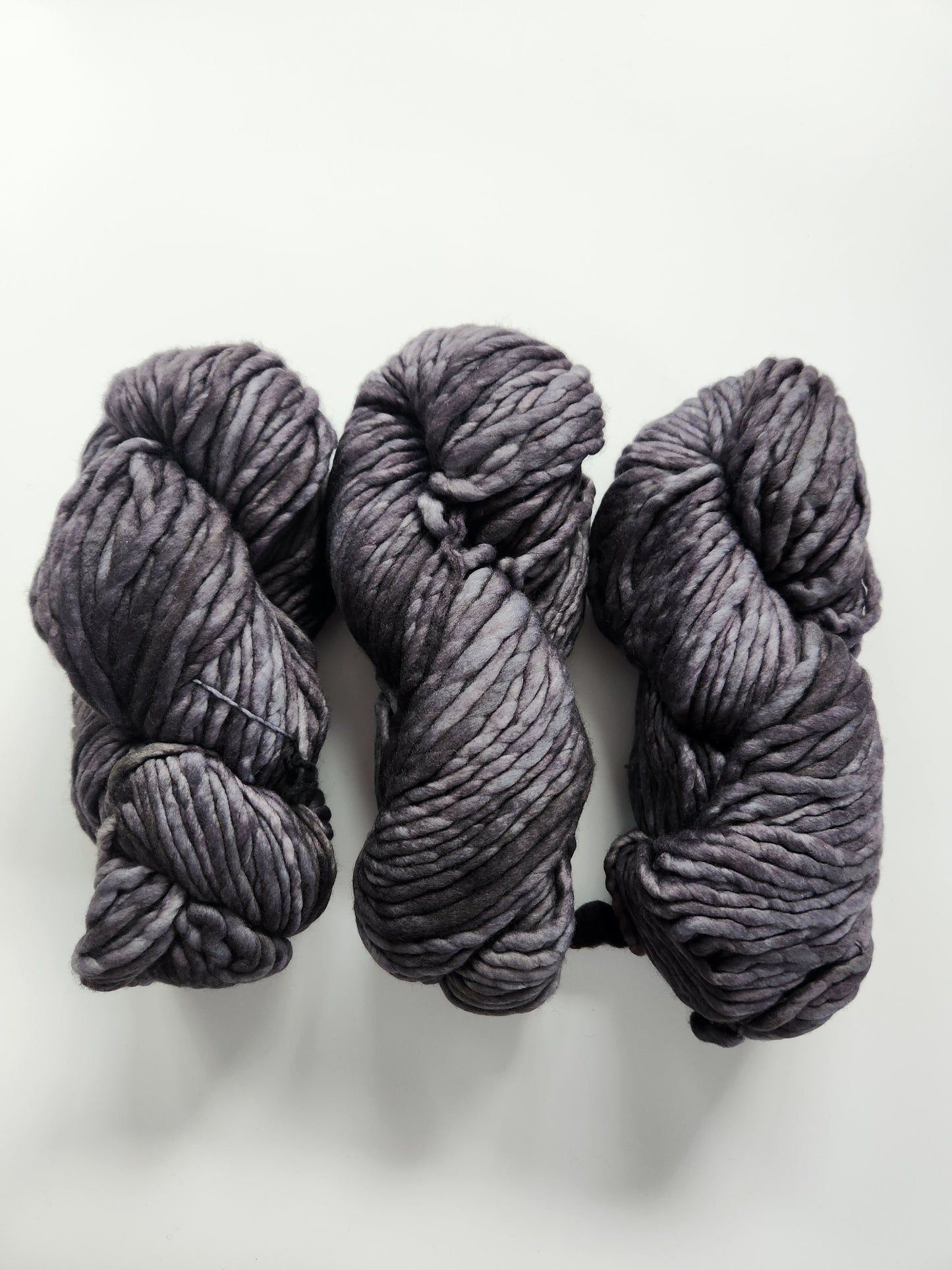 Malabrigo | Rasta | Plomo | North Road Knits | Hand Dyed | Merino Wool | Super Bulky Yarn