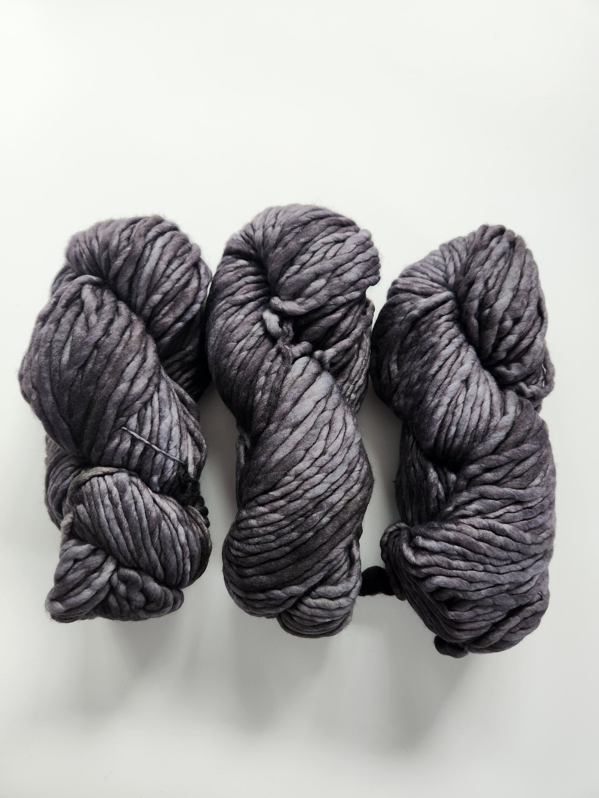 Malabrigo | Rasta | Plomo | North Road Knits | Hand Dyed | Merino Wool | Super Bulky Yarn