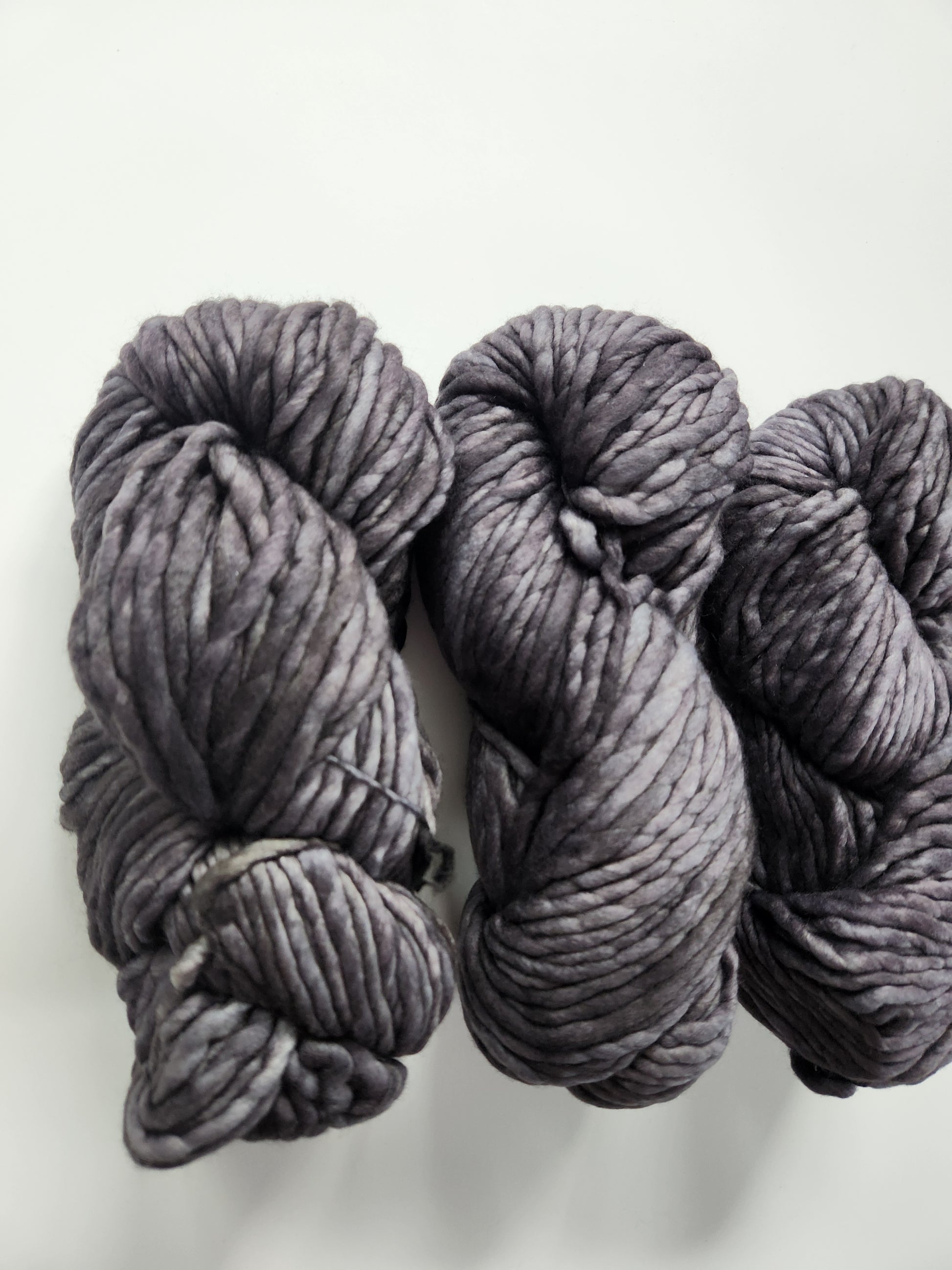 Malabrigo | Rasta | Plomo | North Road Knits | Hand Dyed | Merino Wool | Super Bulky Yarn