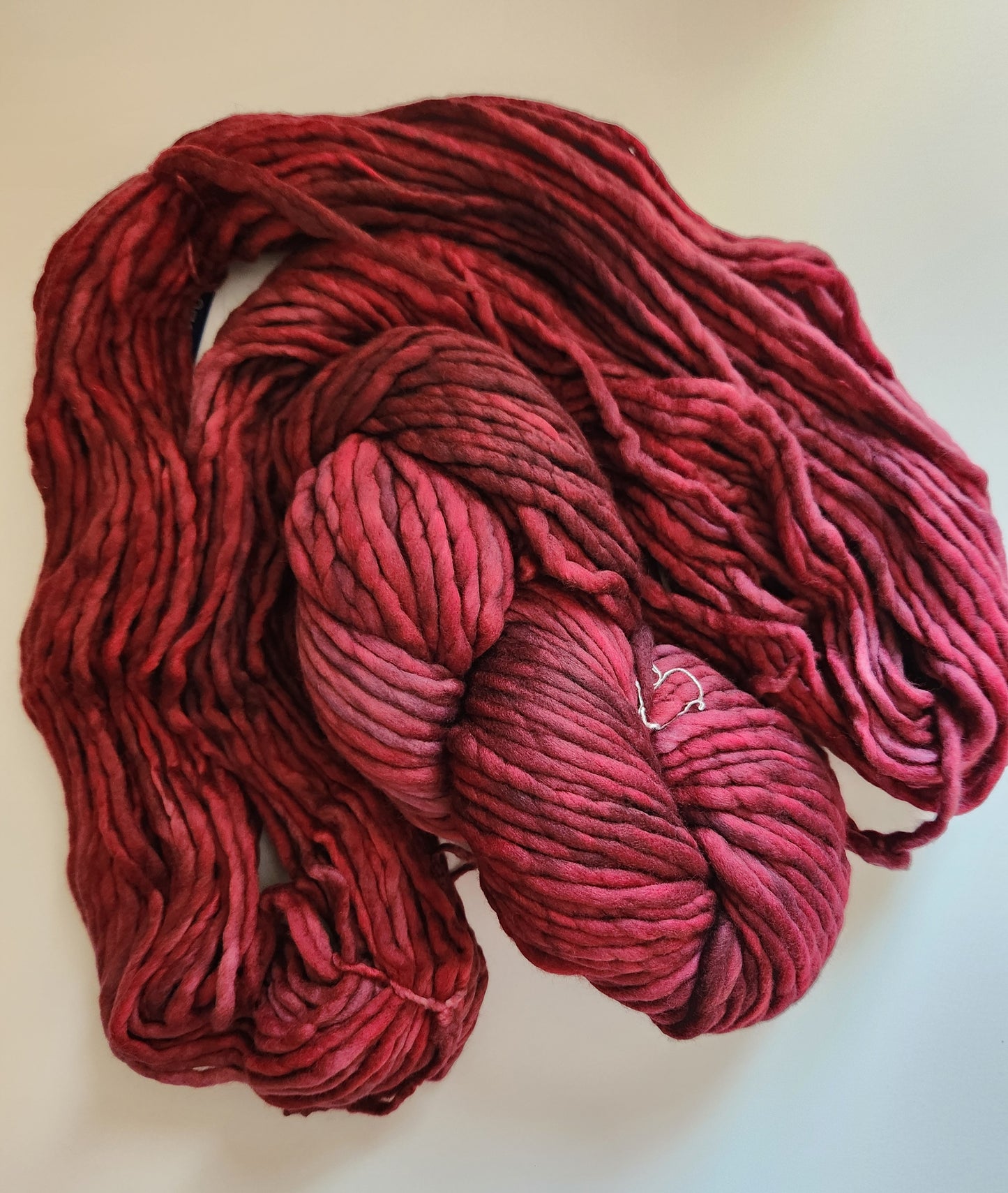 Malabrigo | Rasta | Stitch Red | North Road Knits | Hand Dyed | Merino Wool | Super Bulky Yarn