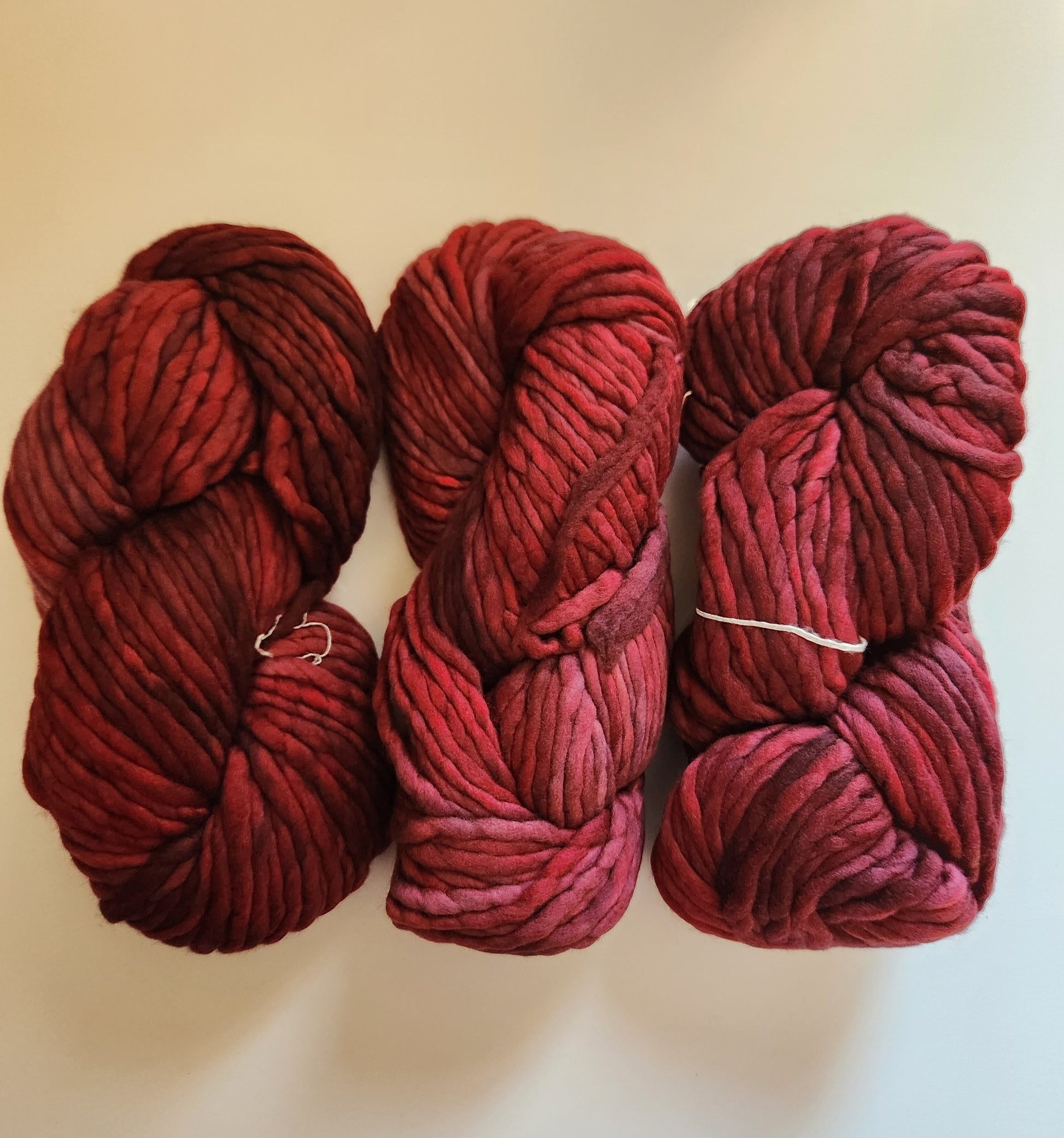 Malabrigo | Rasta | Stitch Red | North Road Knits | Hand Dyed | Merino Wool | Super Bulky Yarn