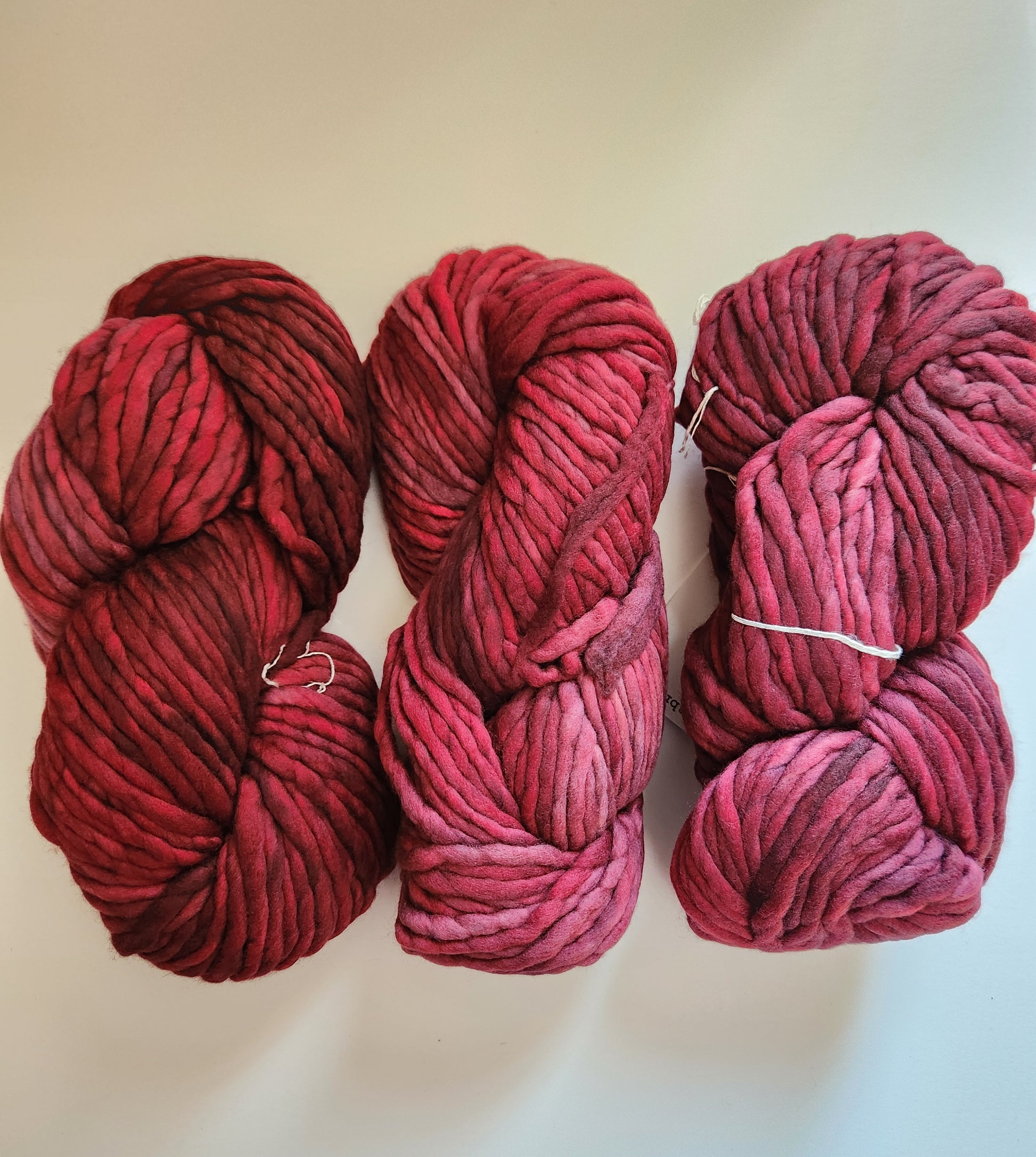 Malabrigo | Rasta | Stitch Red | North Road Knits | Hand Dyed | Merino Wool | Super Bulky Yarn