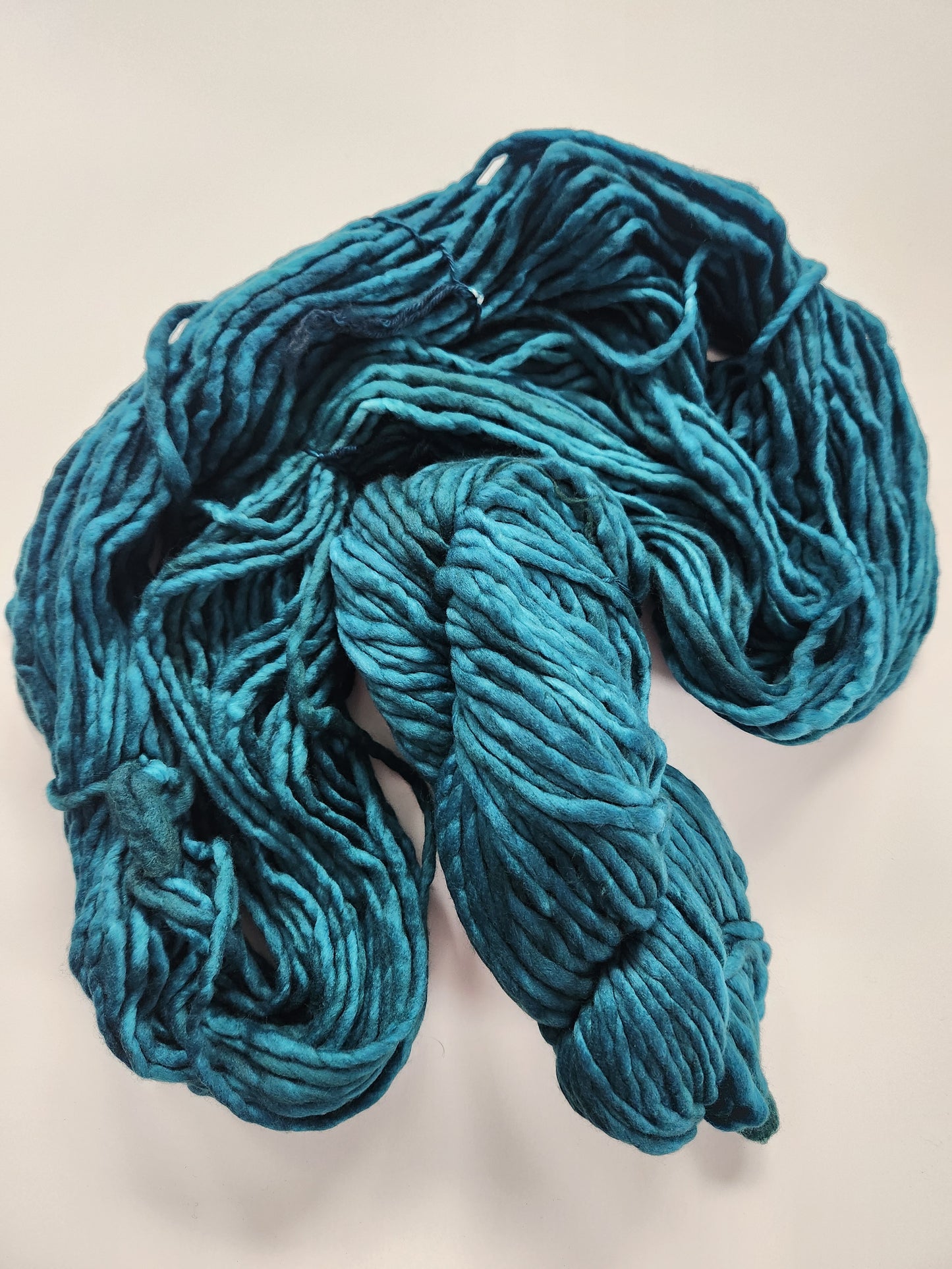 Malabrigo | Rasta | Teal Feather | North Road Knits | Hand Dyed | Merino Wool | Super Bulky Yarn