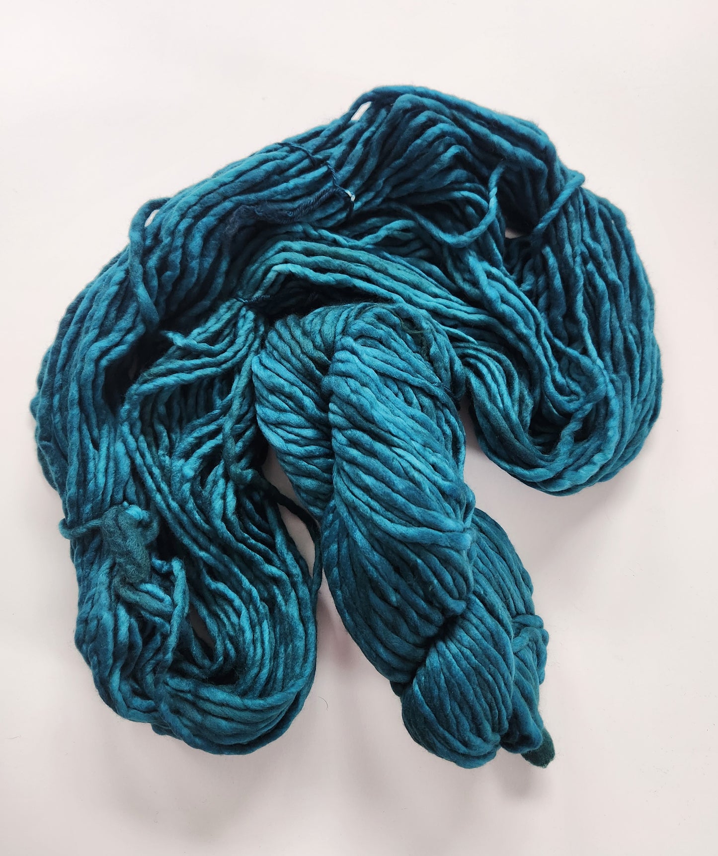 Malabrigo | Rasta | Teal Feather | North Road Knits | Hand Dyed | Merino Wool | Super Bulky Yarn