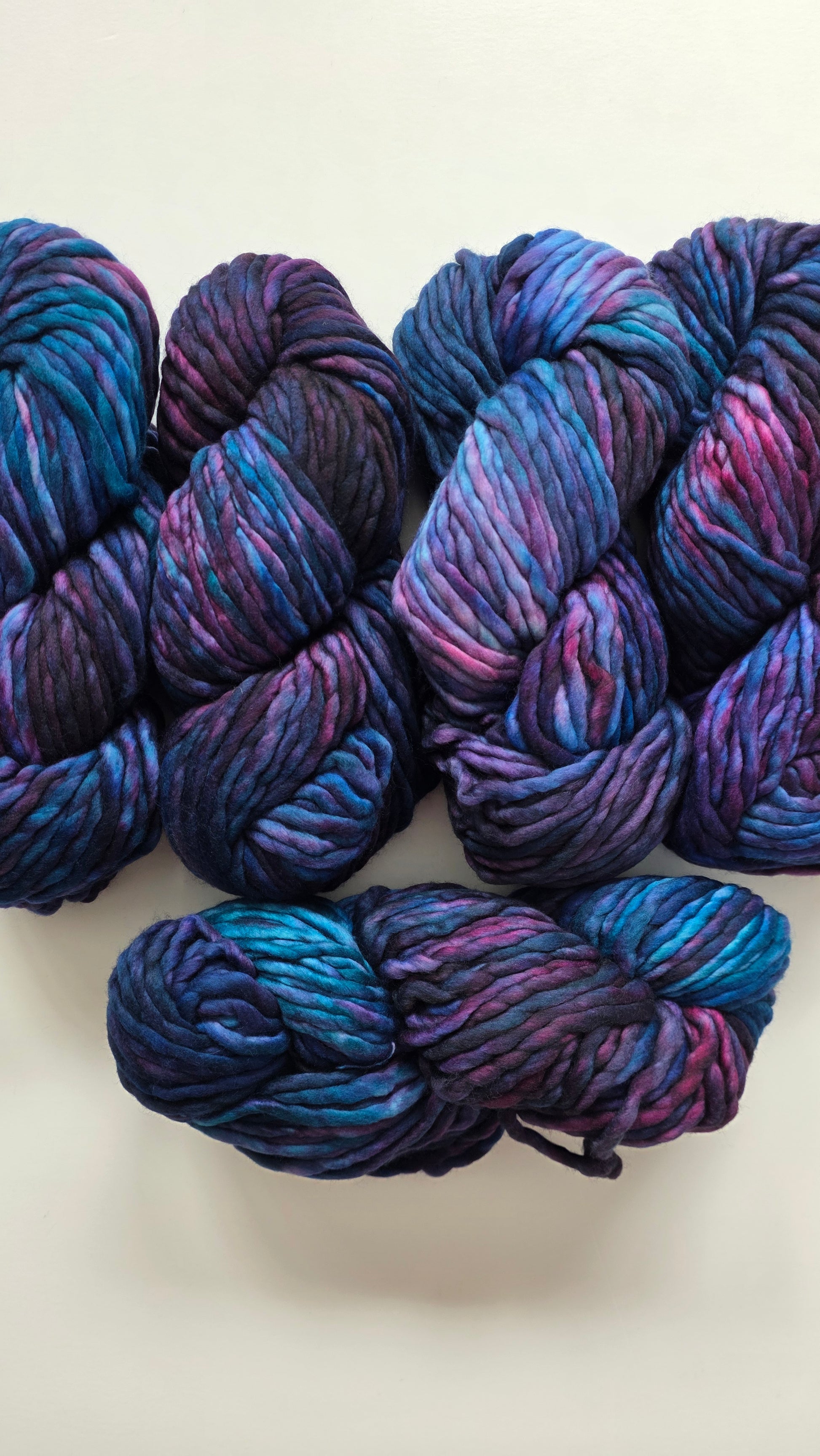 Malabrigo | Rasta | Whale's Road | North Road Knits | Hand Dyed | Merino Wool | Super Bulky Yarn
