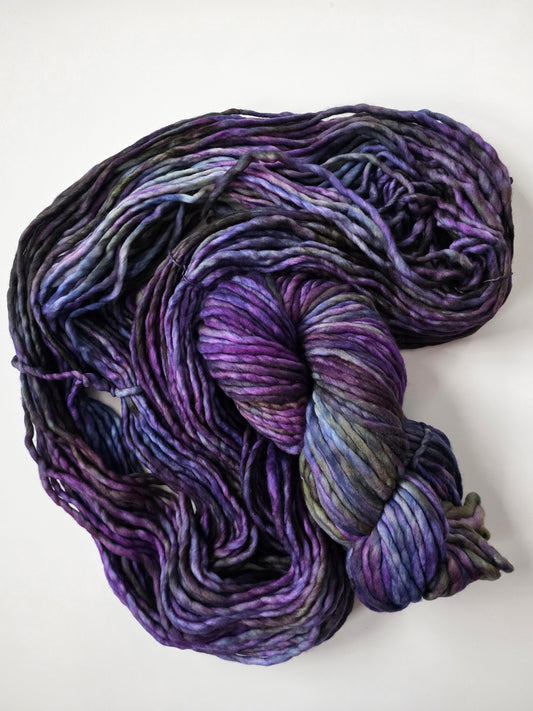 Malabrigo | Rasta | Zarzamora | North Road Knits | Hand Dyed | Merino Wool | Super Bulky Yarn