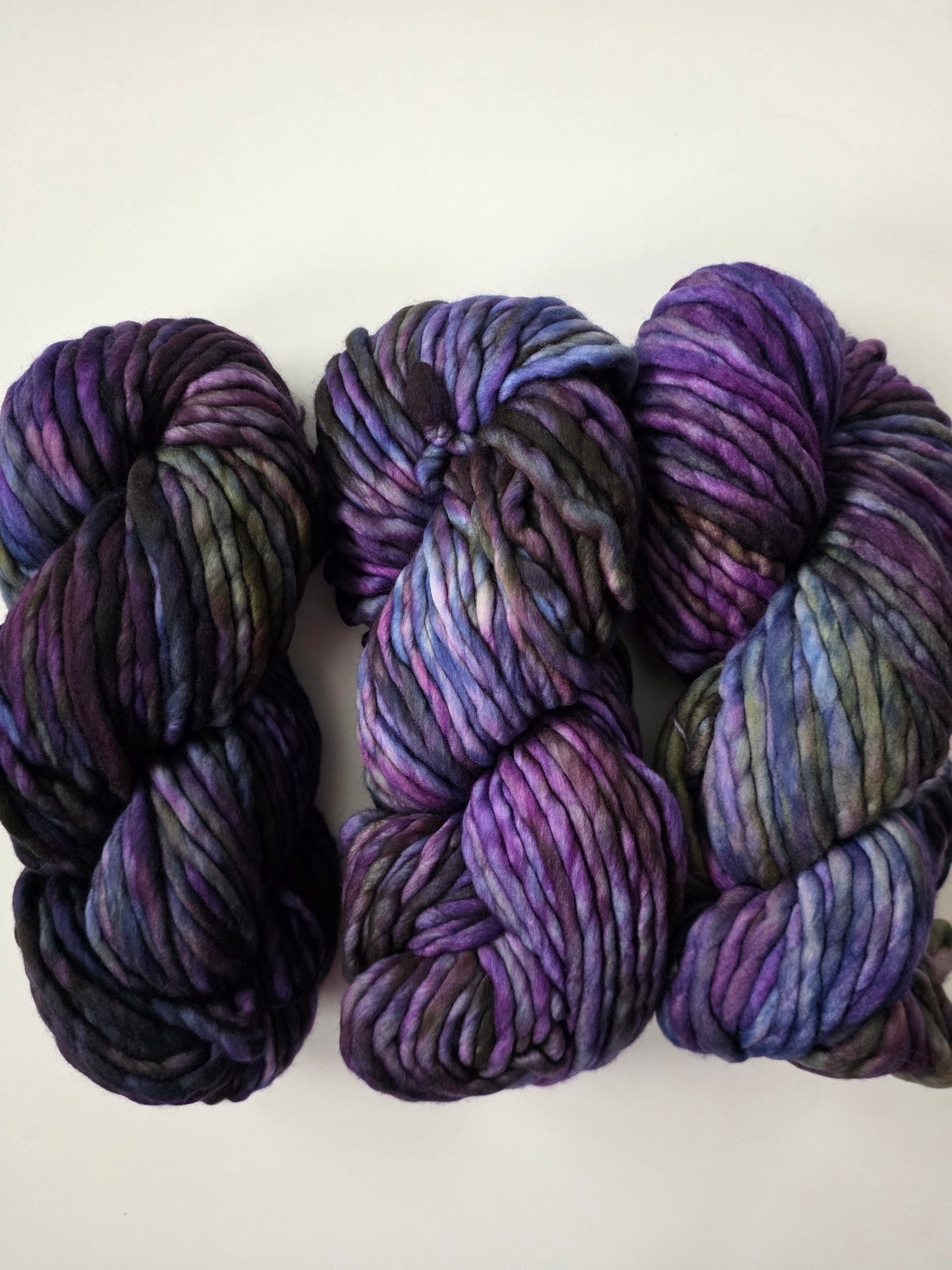 Malabrigo | Rasta | Zarzamora | North Road Knits | Hand Dyed | Merino Wool | Super Bulky Yarn