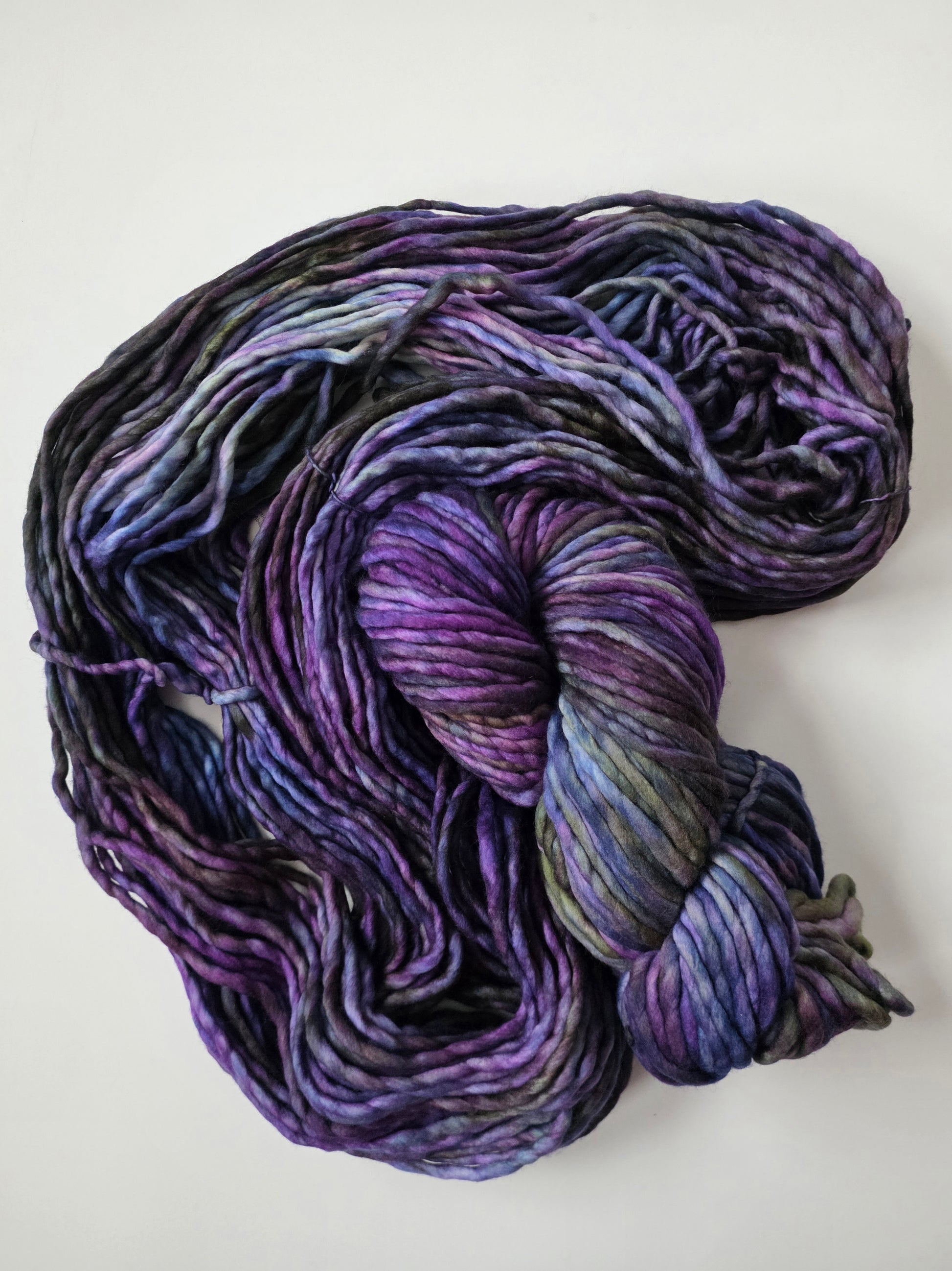 Malabrigo | Rasta | Zarzamora | North Road Knits | Hand Dyed | Merino Wool | Super Bulky Yarn
