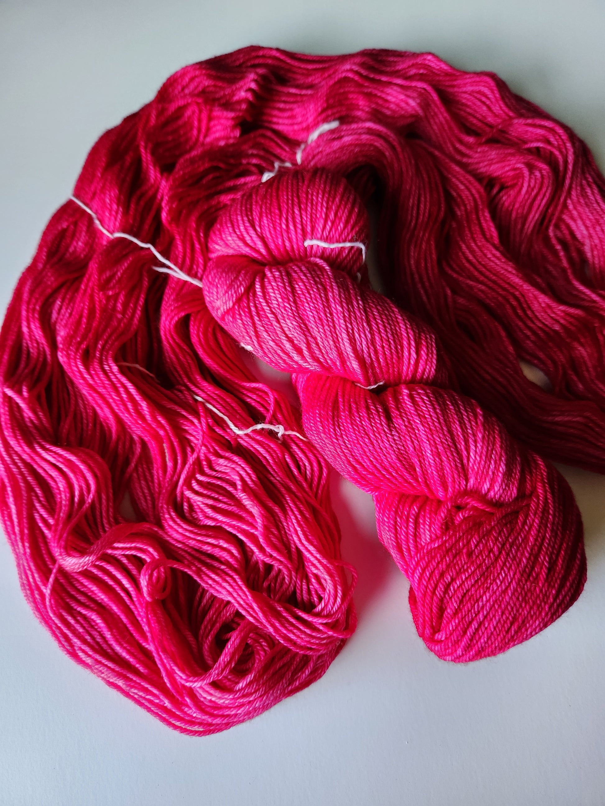 Malabrigo | Rios | Fucsia | North Road Knits | Hand Dyed | Merino Wool | Worsted Yarn | Worsted | 100% Superwash Merino