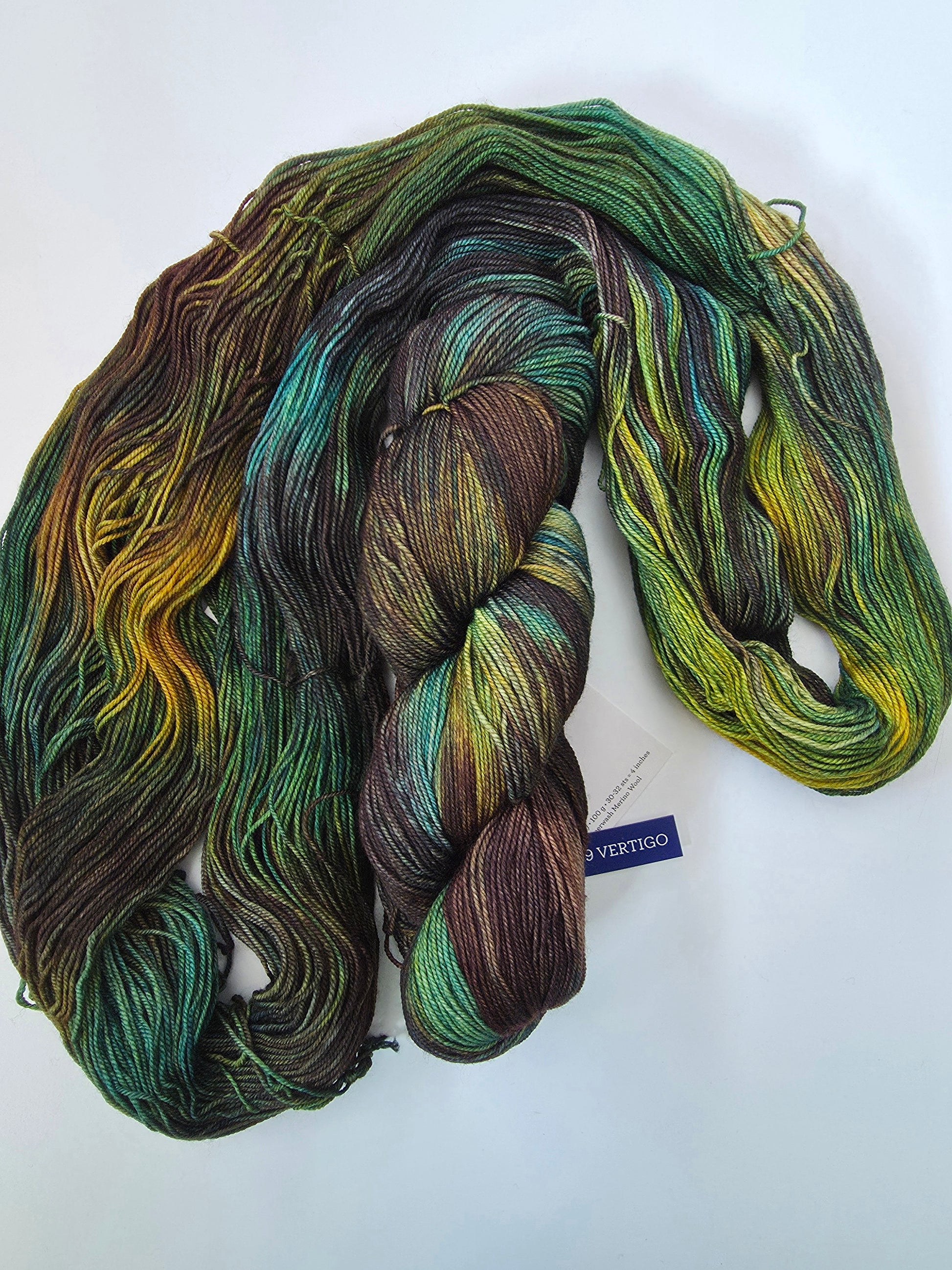 Malabrigo | Sock | Vertigo | North Road Knits | Hand Dyed | Merino Wool | 100% Super Washed Merino Wool