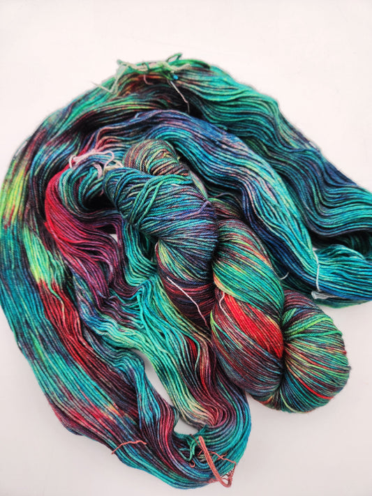 Malabrigo | Ultimate Sock | Camleon | North Road Knits | Hand Dyed | Fingering | 75% Superwash Merino Wool | 25% Nylon | Yarn Shop | Grand Marais | Minnesota Yarn Shop