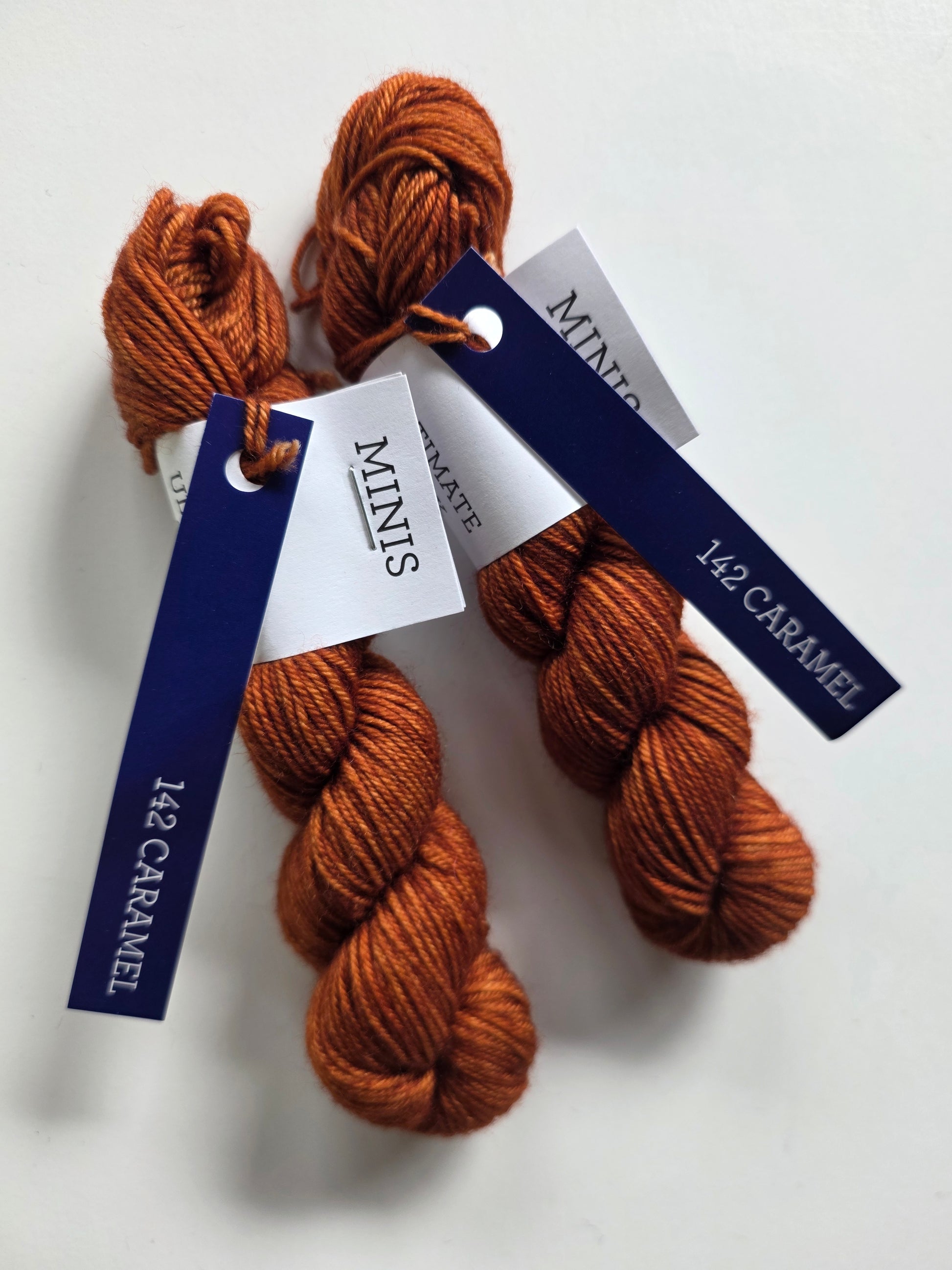 Malabrigo | Ultimate Sock Mini | Caramel | North Road Knits | Hand Dyed | Fingering | Yarn Shop | Grand Marais | Minnesota Yarn Shop | Mini Skein