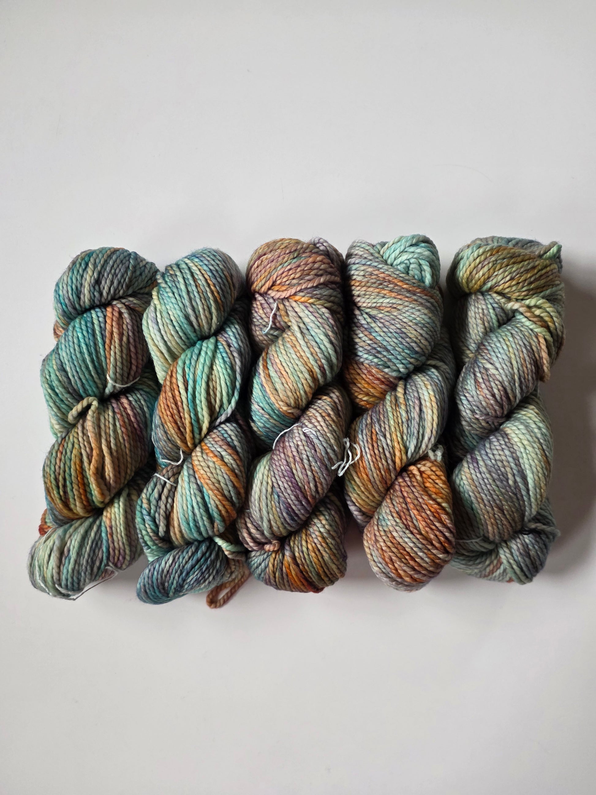 Malabrigo | Vientos | Amphibian | North Road Knits | Hand Dyed | Merino Wool | Bulky | 100% Super Wash Merino