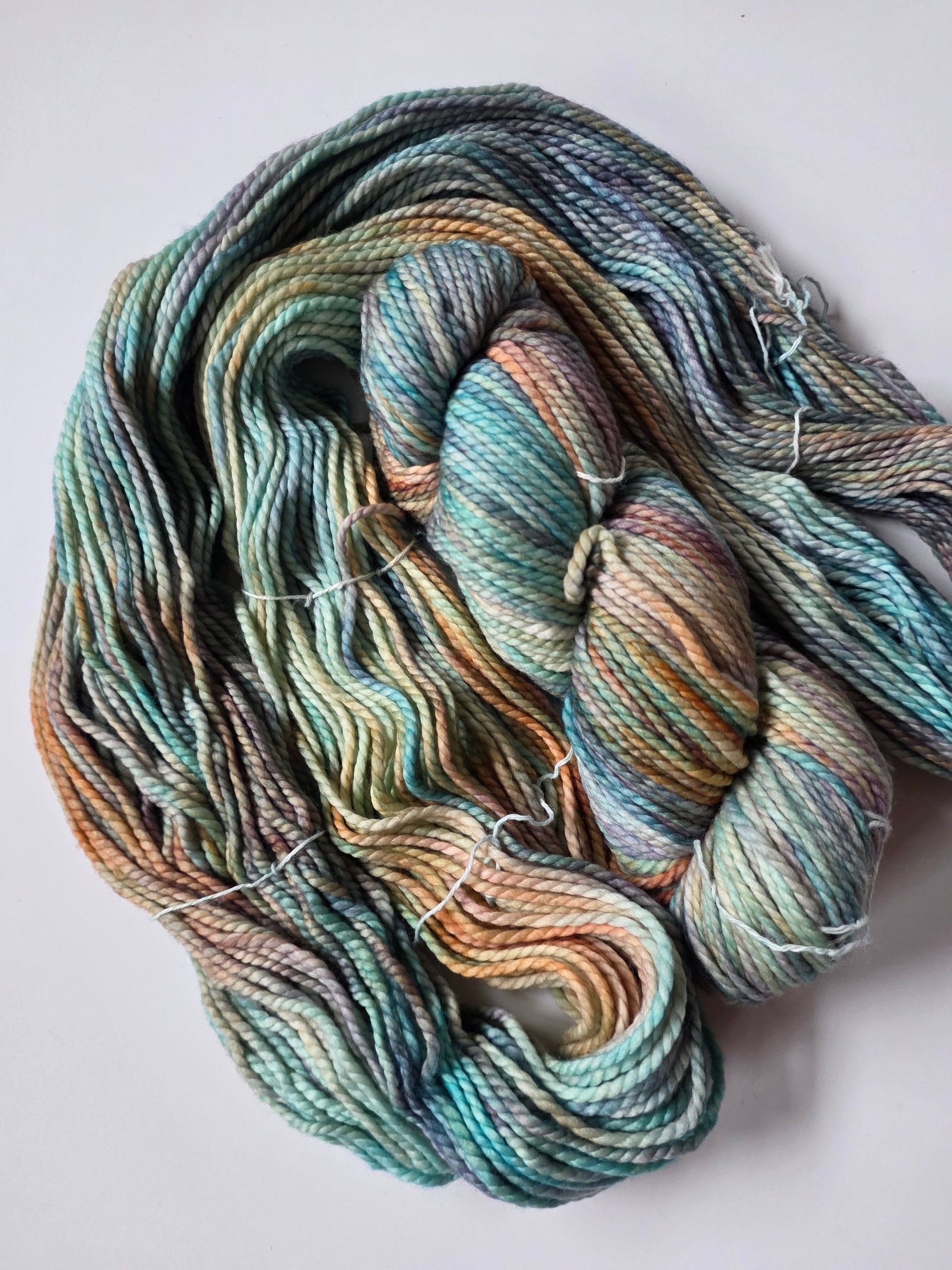 Malabrigo | Vientos | Amphibian | North Road Knits | Hand Dyed | Merino Wool | Bulky | 100% Super Wash Merino