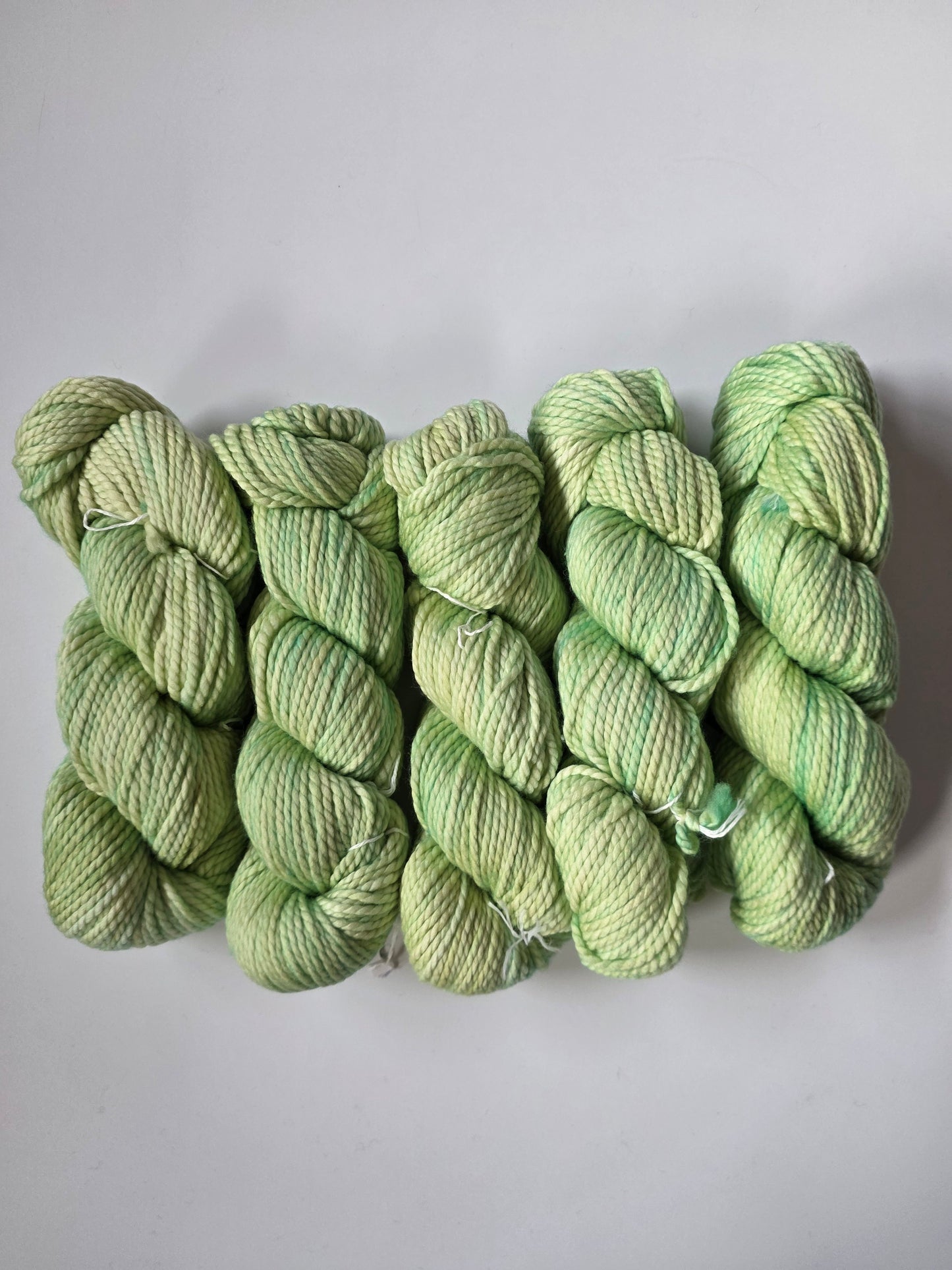 Malabrigo | Vientos | Lime | North Road Knits | Hand Dyed | Merino Wool | Bulky | 100% Super Wash Merino