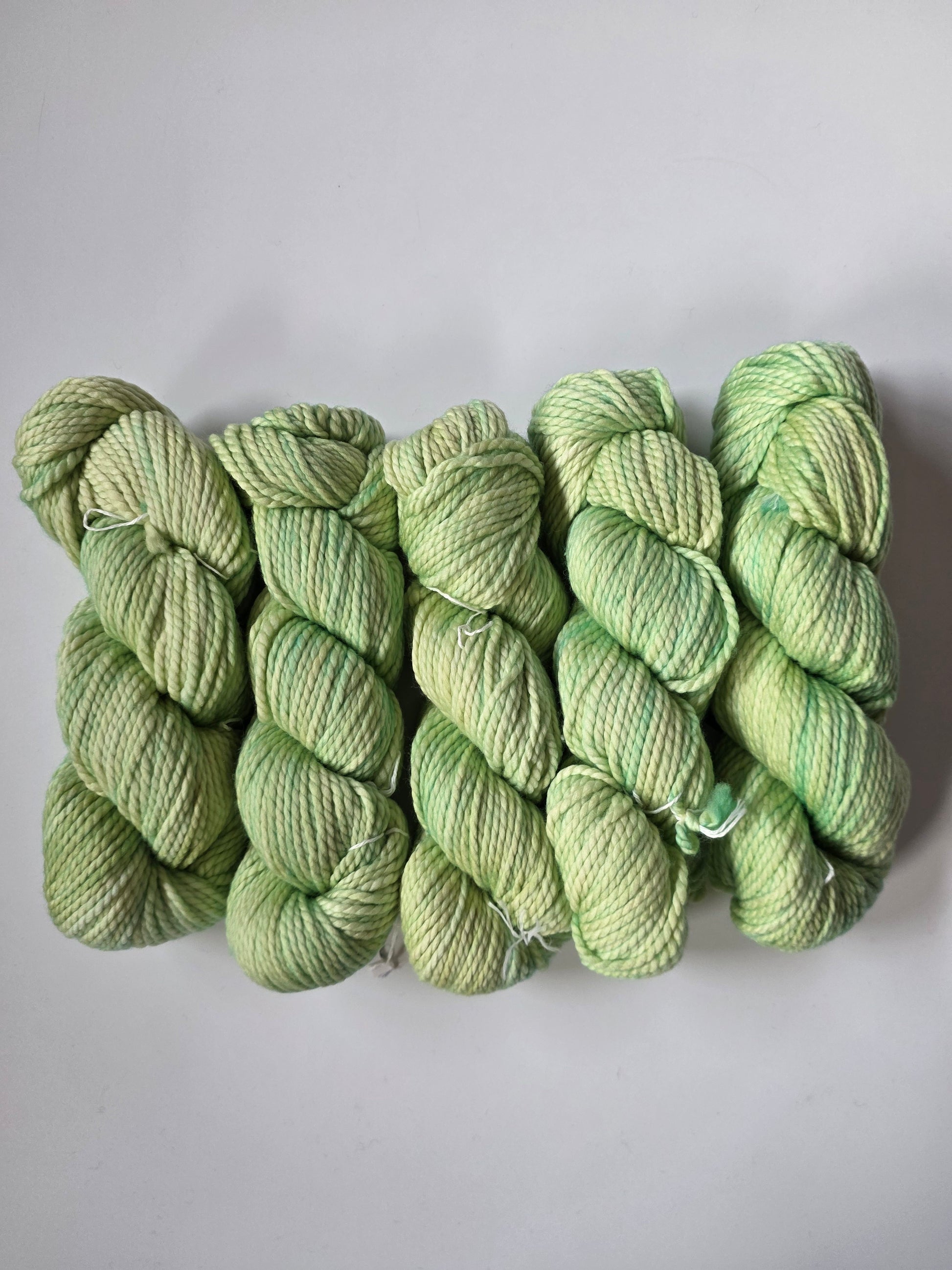 Malabrigo | Vientos | Lime | North Road Knits | Hand Dyed | Merino Wool | Bulky | 100% Super Wash Merino