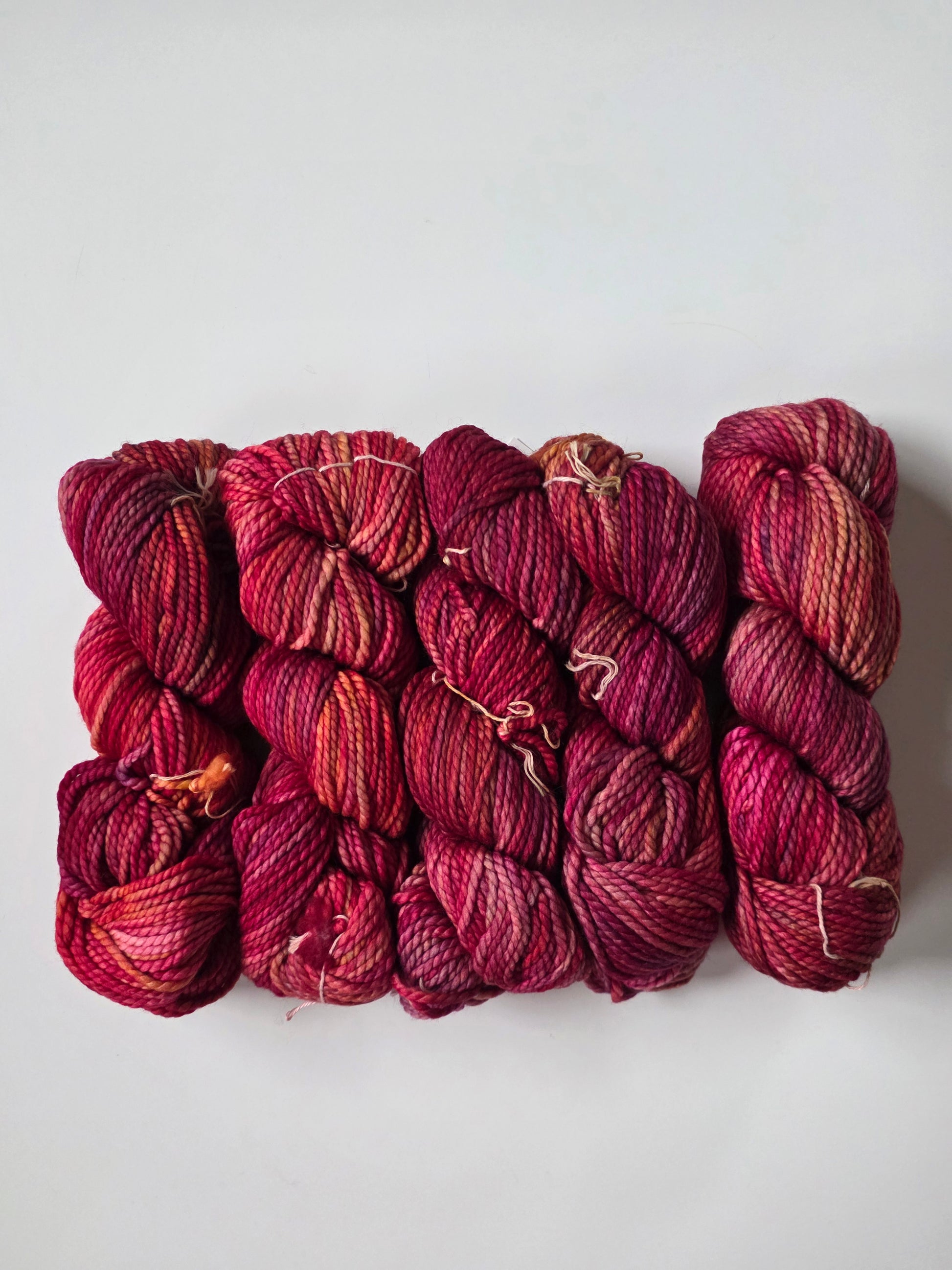 Malabrigo | Vientos | Zinnias | North Road Knits | Hand Dyed | Merino Wool | Bulky | 100% Super Wash Merino