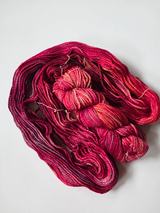 Malabrigo | Vientos | Zinnias | North Road Knits | Hand Dyed | Merino Wool | Bulky | 100% Super Wash Merino
