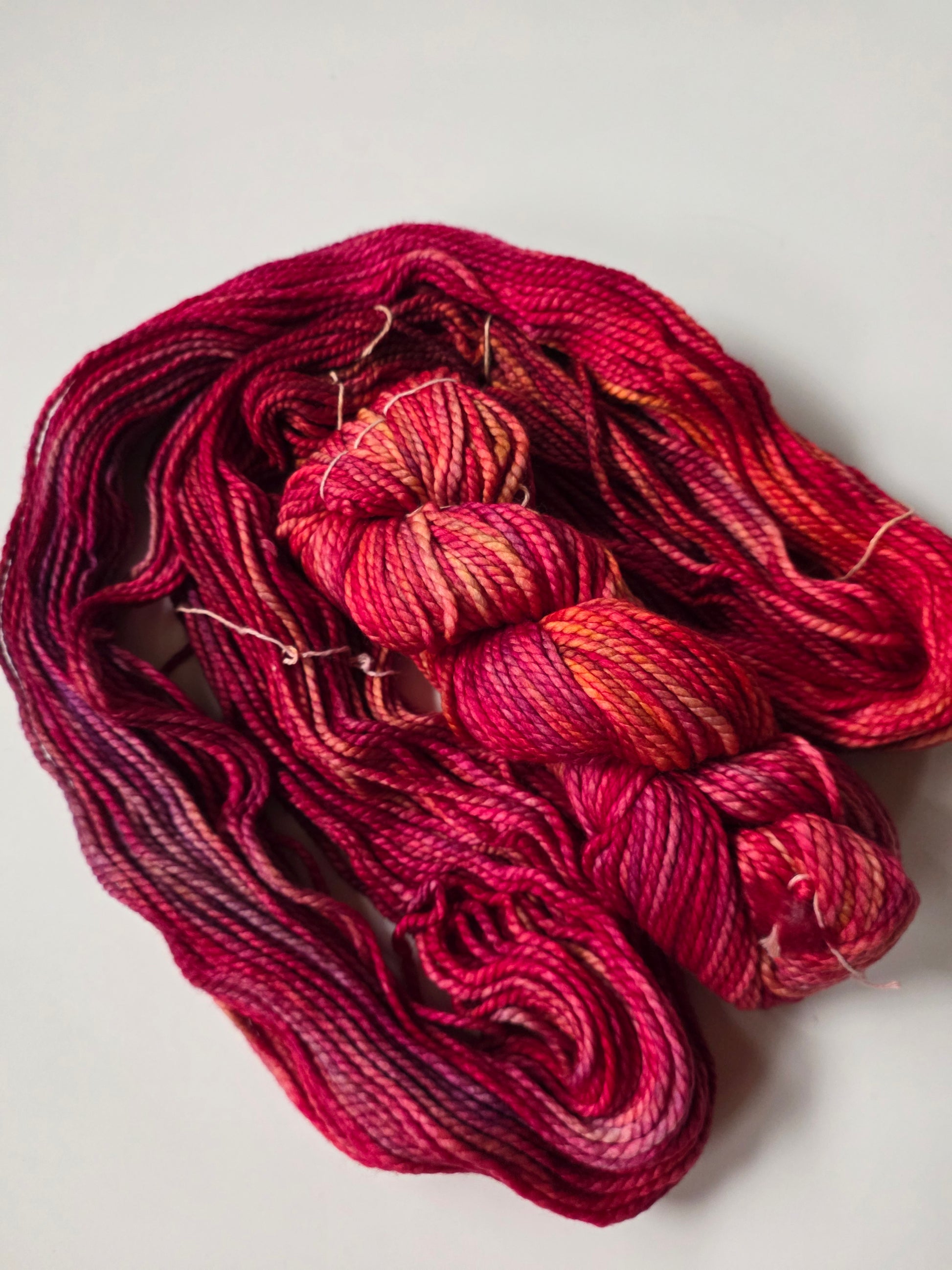 Malabrigo | Vientos | Zinnias | North Road Knits | Hand Dyed | Merino Wool | Bulky | 100% Super Wash Merino