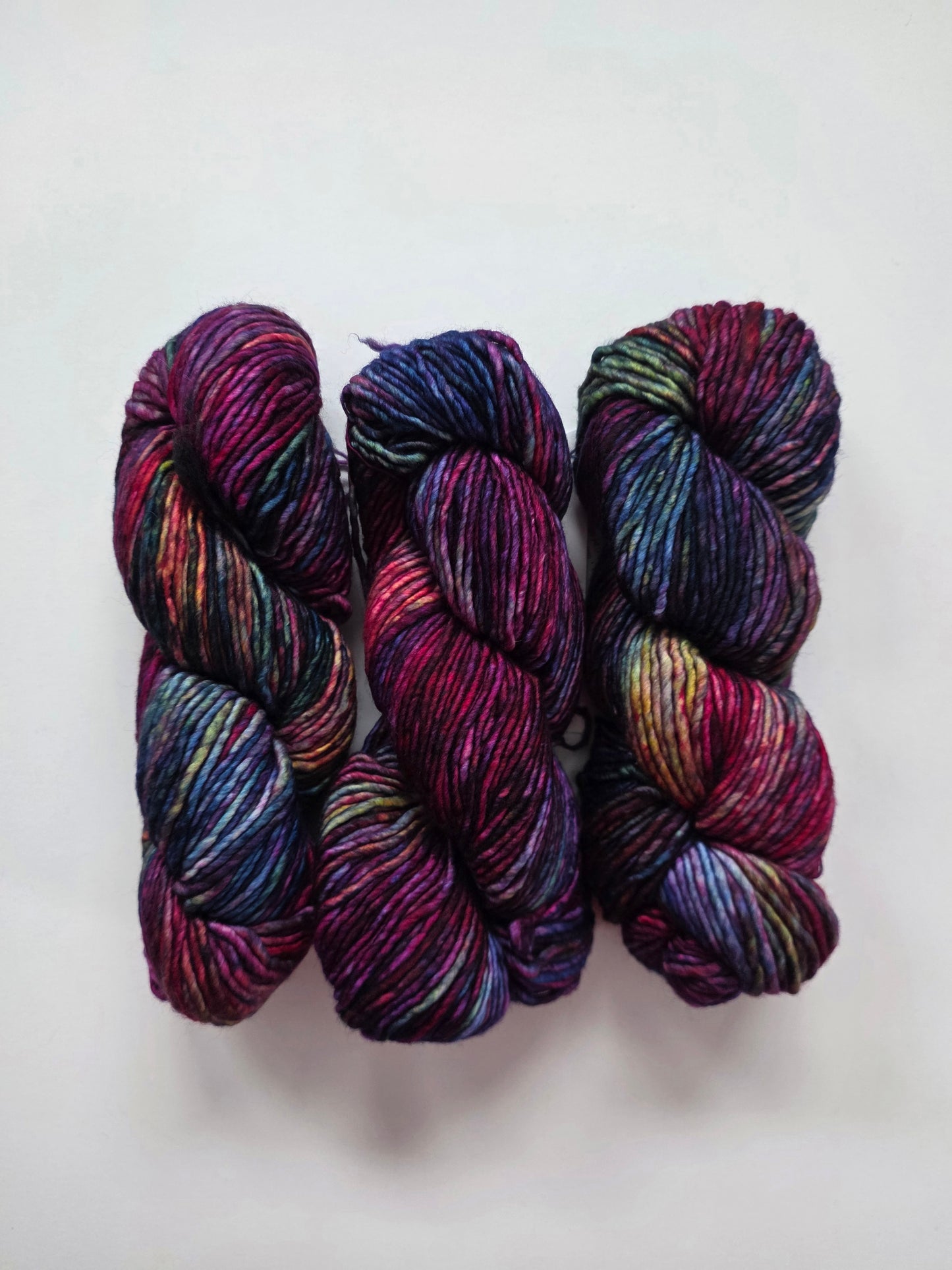 Malabrigo | Mecha | Aniversario | North Road Knits | Hand Dyed | Merino Wool | Bulky Yarn | Single Ply | 100% Superwash Merino Wool 