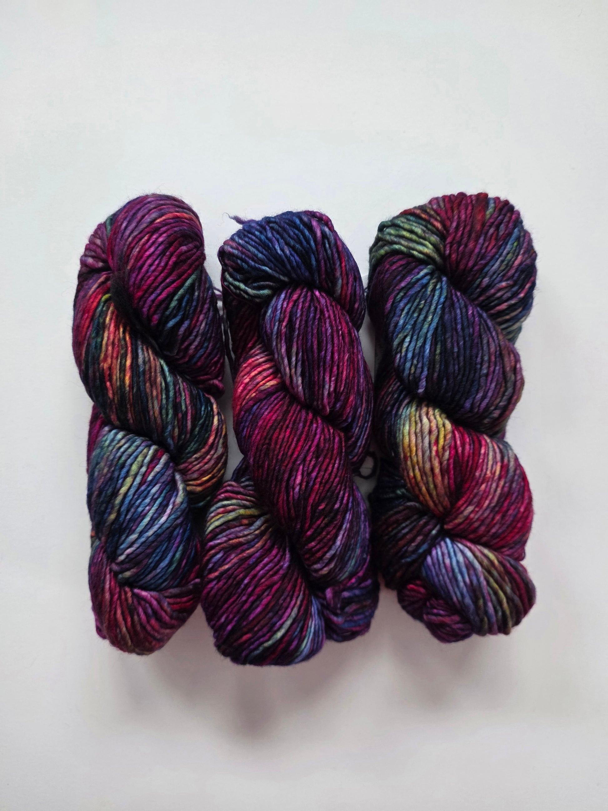 Malabrigo | Mecha | Aniversario | North Road Knits | Hand Dyed | Merino Wool | Bulky Yarn | Single Ply | 100% Superwash Merino Wool 