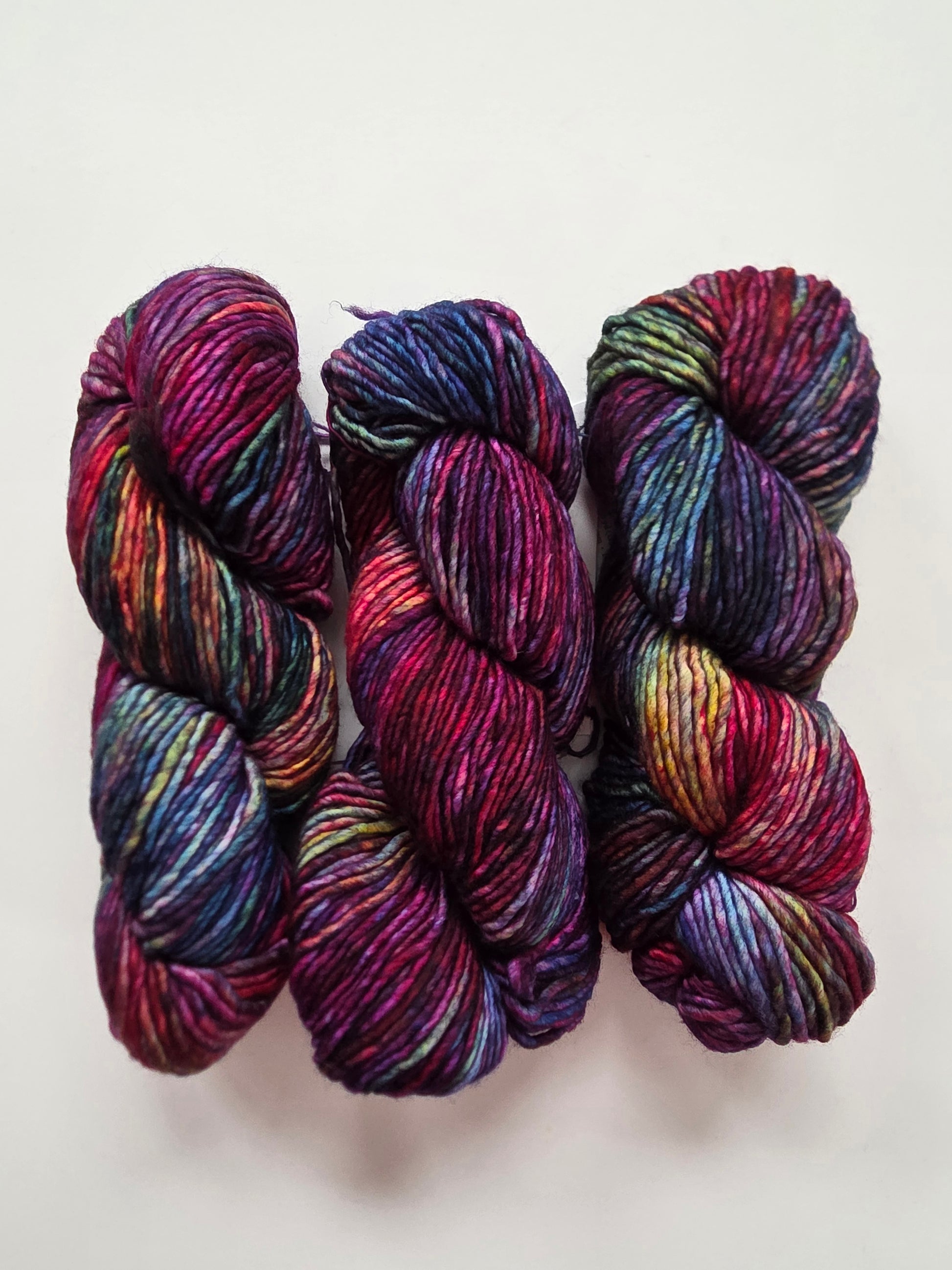 Malabrigo | Mecha | Aniversario | North Road Knits | Hand Dyed | Merino Wool | Bulky Yarn | Single Ply | 100% Superwash Merino Wool 