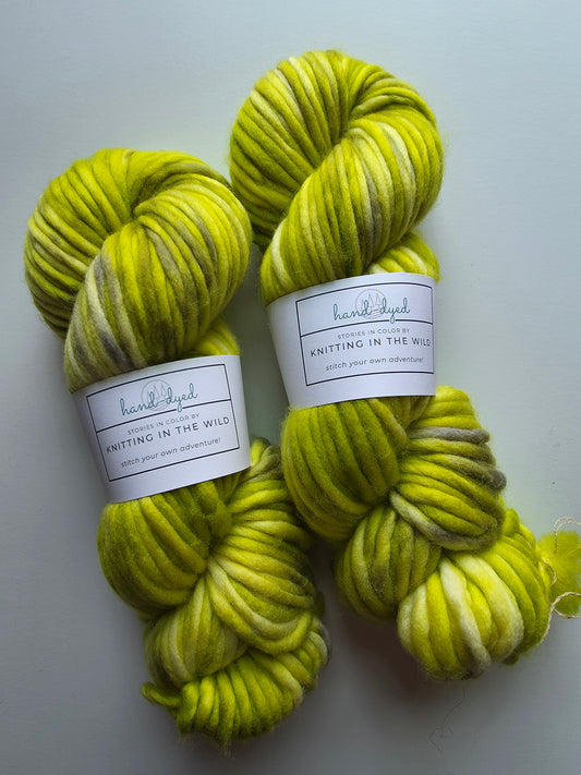 Knitting In The Wild Hand Dyed Yarn | Super Bulky | Margarita