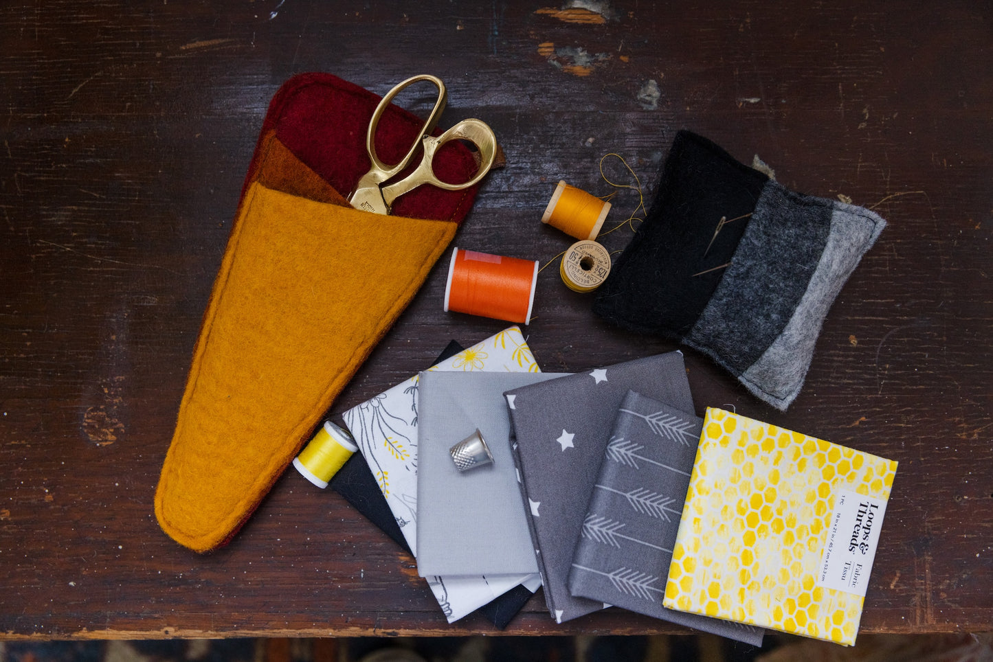 Medium Scissors Sleeve | Marigold