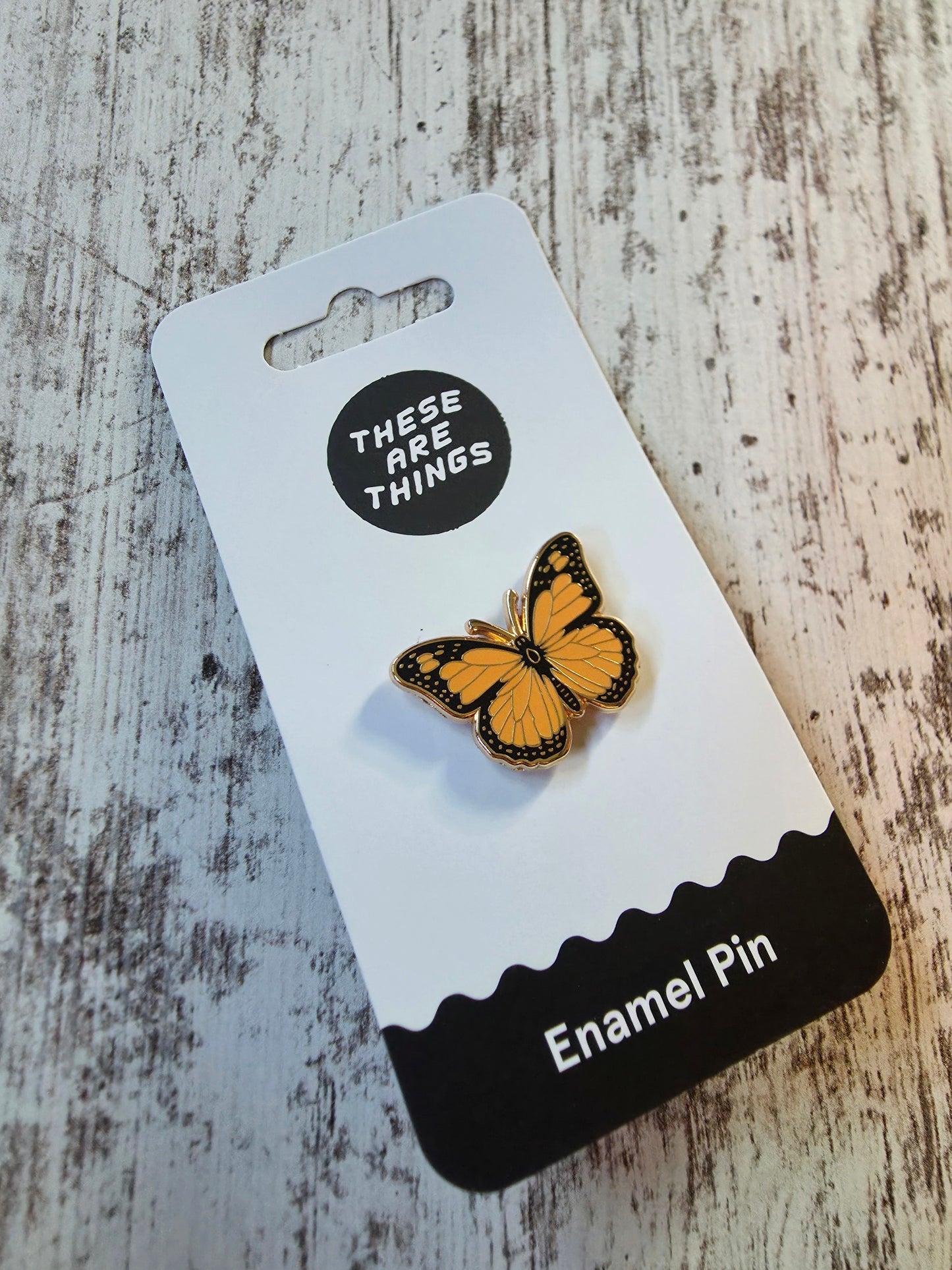 Monarch Butterfly Enamel Pin
