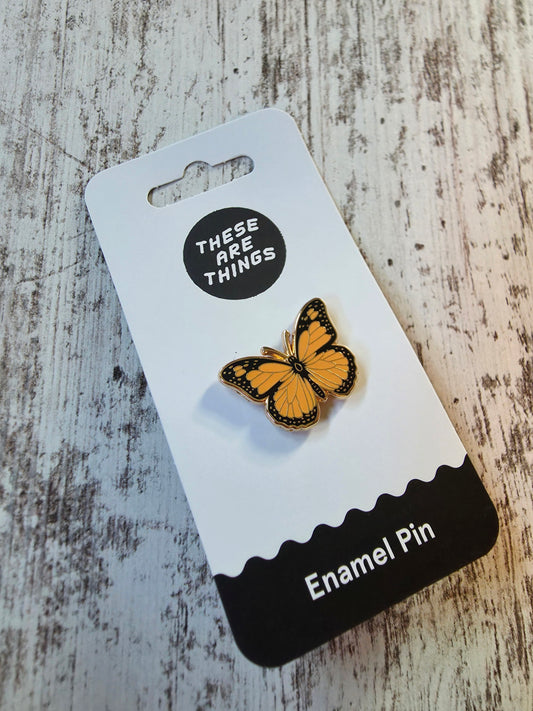 Monarch Butterfly Enamel Pin