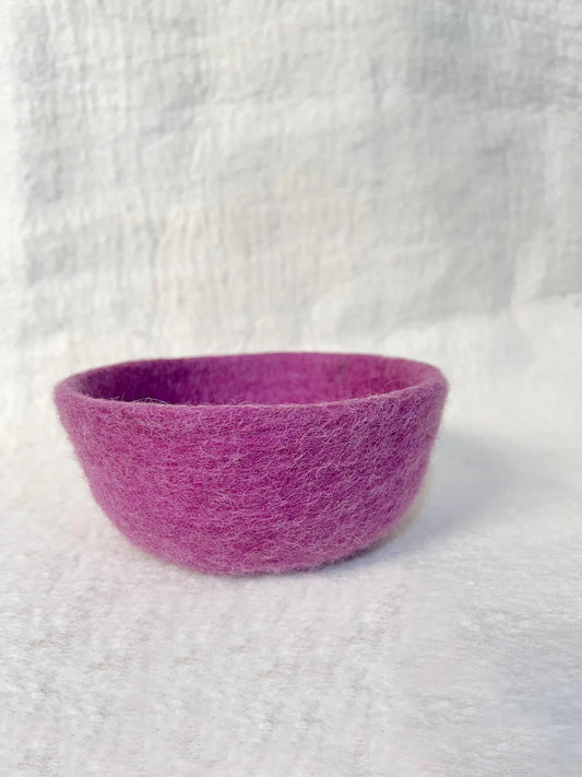 Large Felt Bowl | Orchid