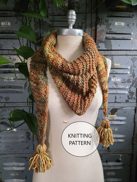 Poplar Lake Shawl Knitting Pattern