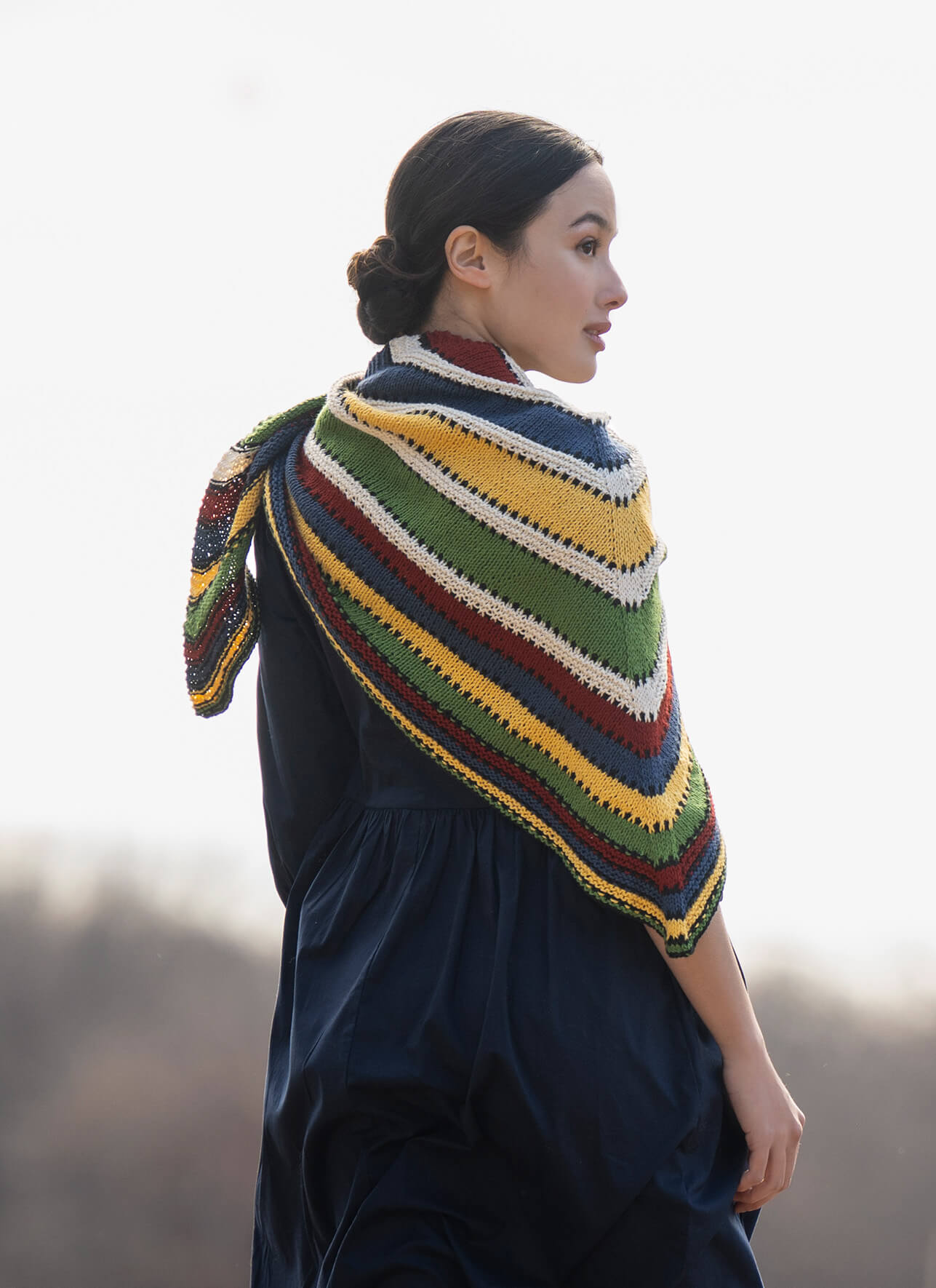 Blue Sky Fibers | Camp Ivanhoe Shawl Kit
