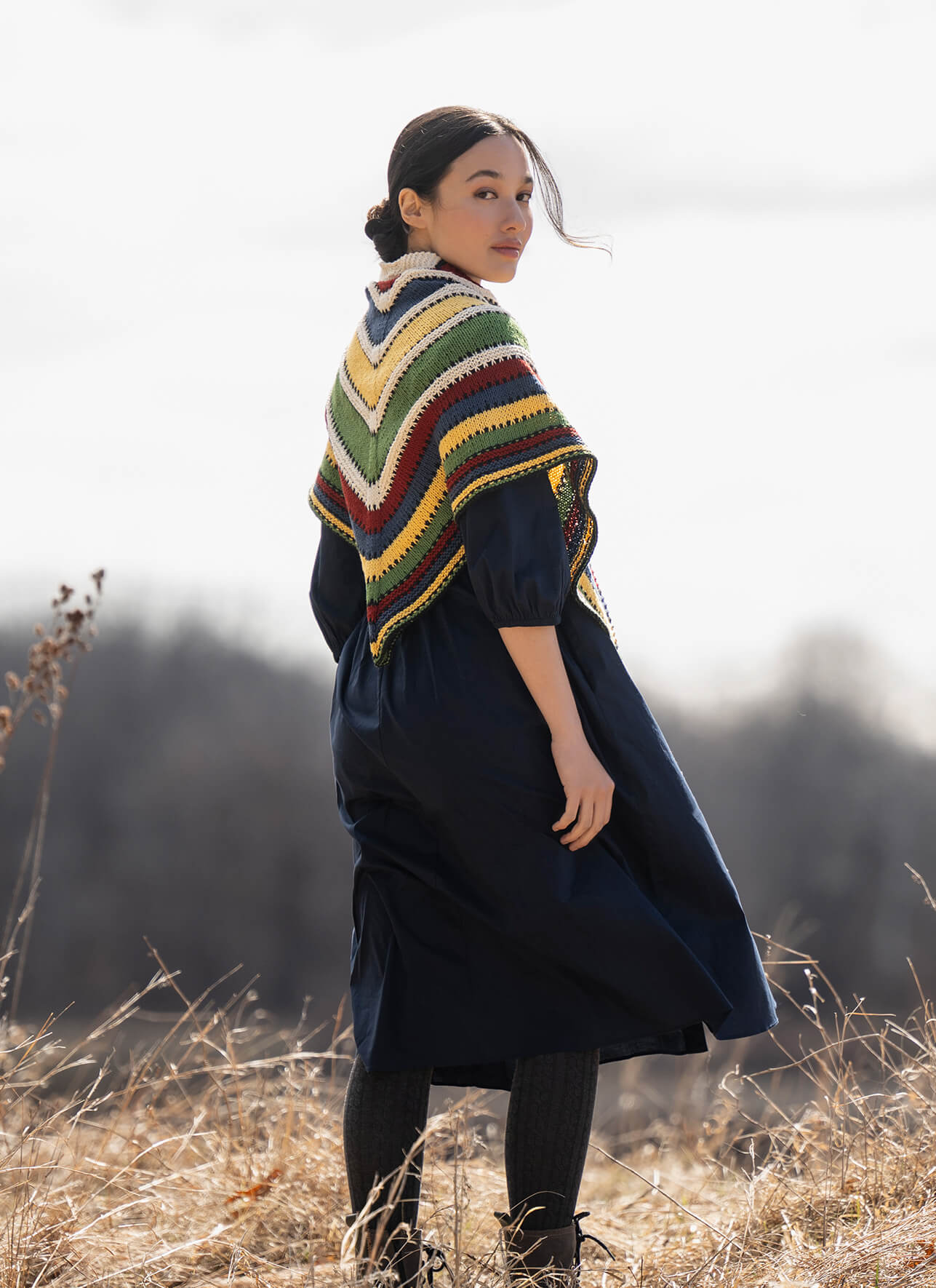 Blue Sky Fibers | Camp Ivanhoe Shawl Kit