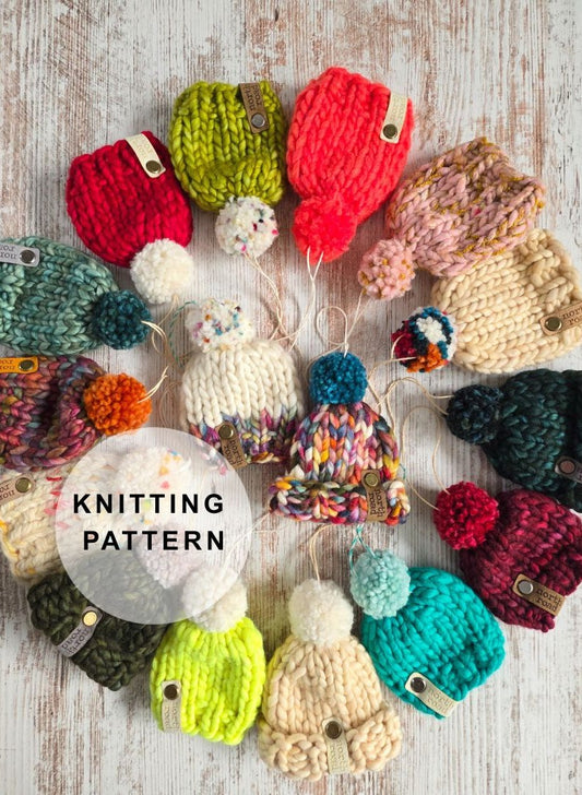 Quick Little Hats Knitting Pattern