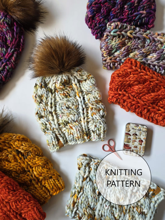 River Falls Hat Knitting Pattern