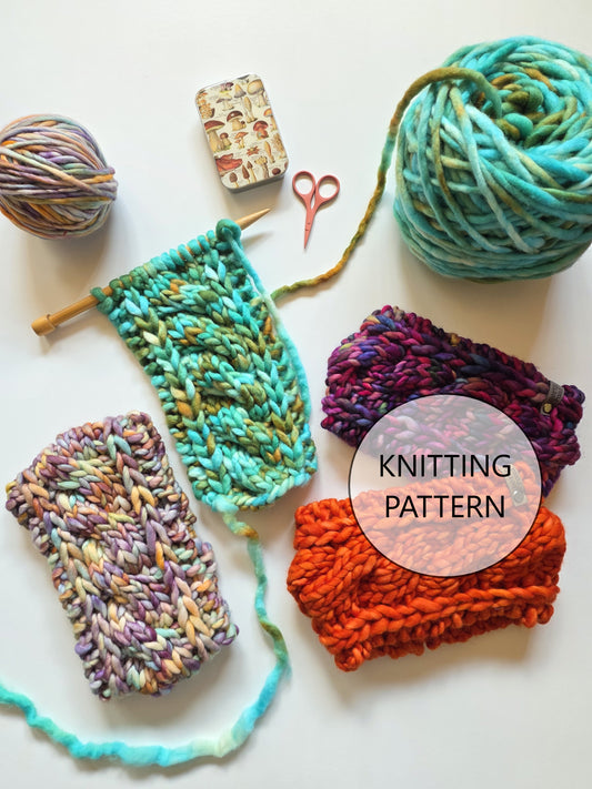 River Falls Headband Knitting Pattern