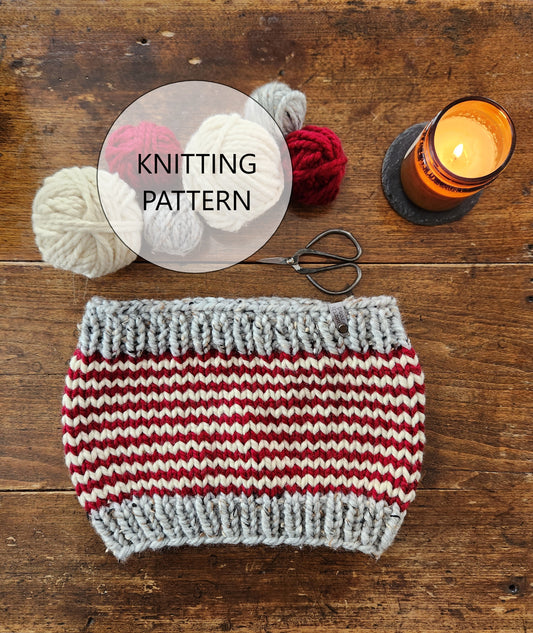 Sugar Twist Cowl Knitting Pattern