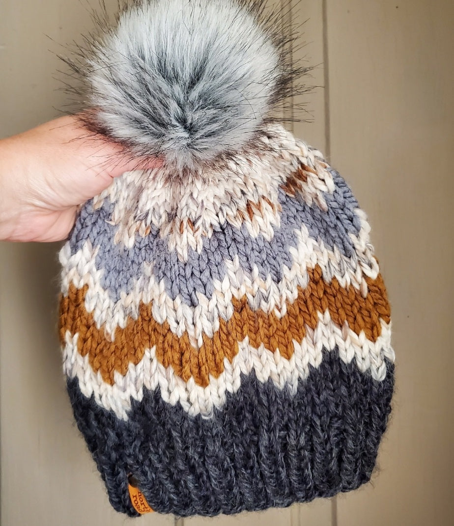 Spruce Point Hat Knitting Pattern