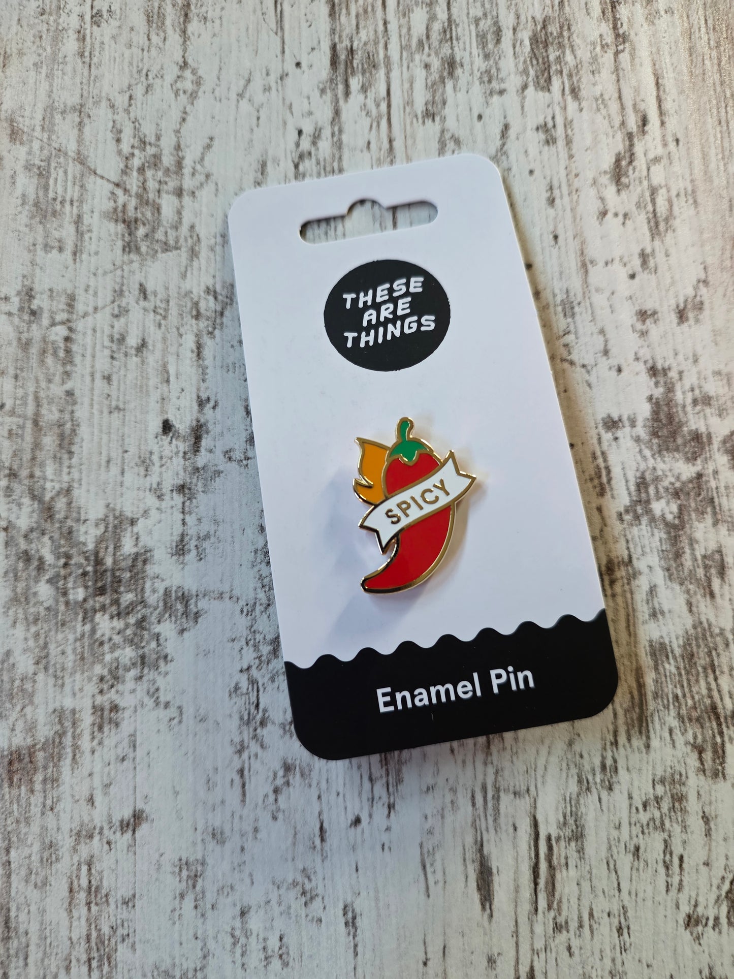 Spicy Pepper Enamel Pin