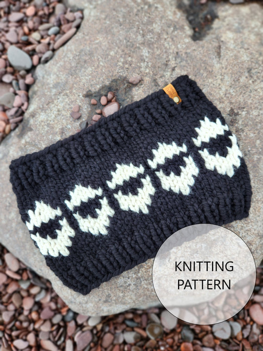 Thunder Bay Cowl Knitting Pattern