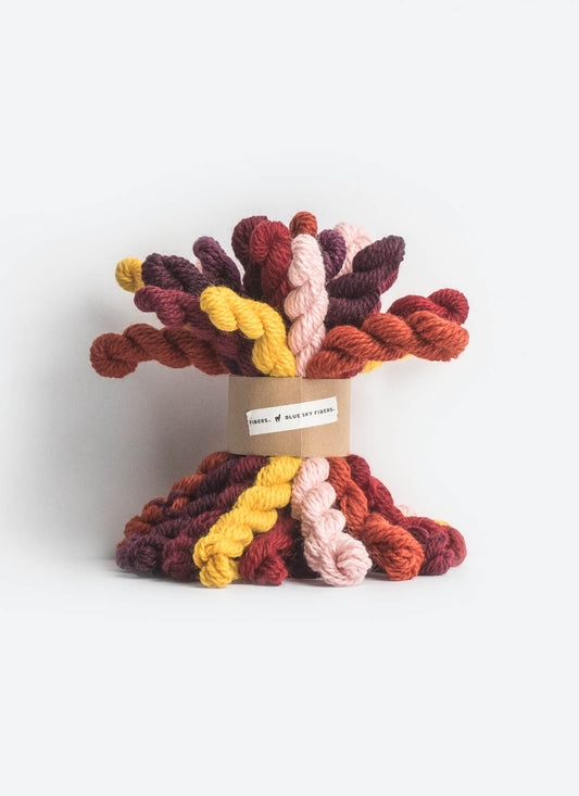 Blue Sky Fibers | Woolstok Worsted Bundle | Warm