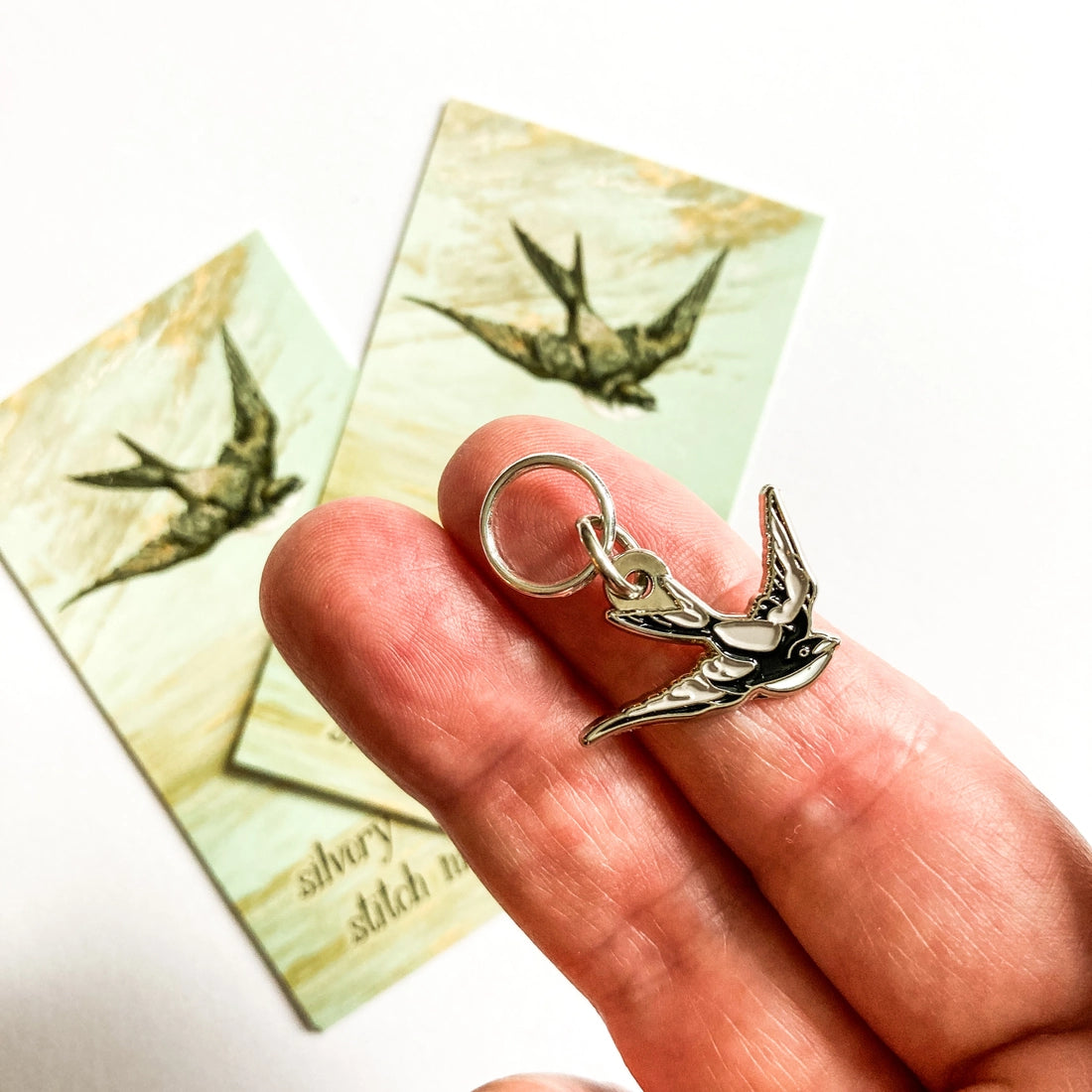 Removable Swallow Stitch Marker (Single Stitch Marker)