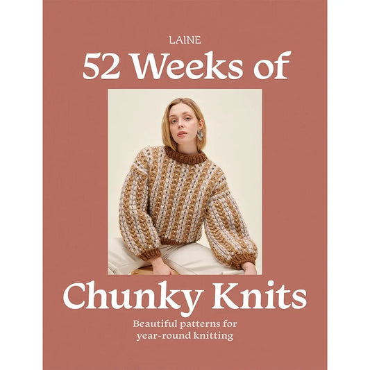 52 Weeks of Chunky Knits Knitting Patterns Book