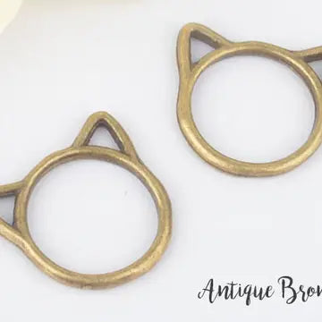 Large Cat Stitch Markers (Set of 10)