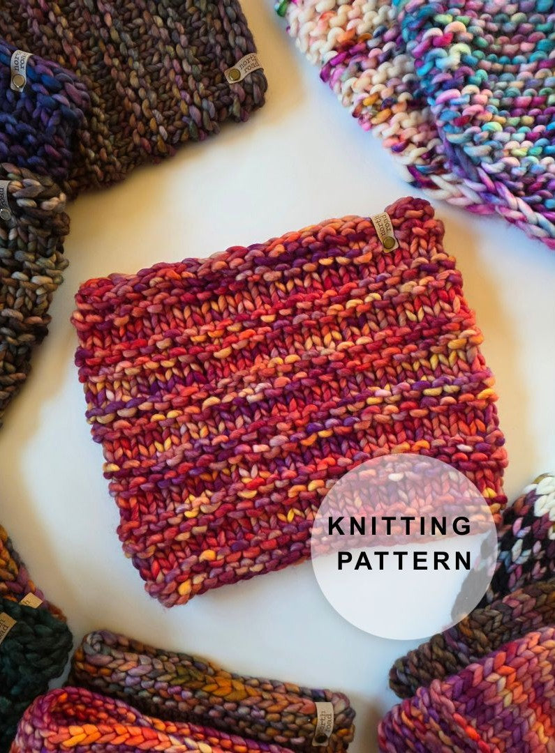 Copper Harbor Cowl Knitting Pattern