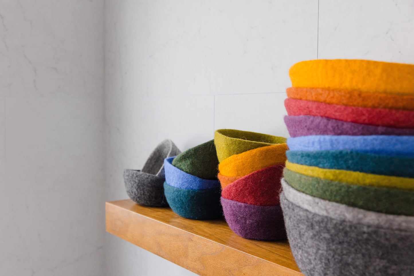 Small Felt Bowl | Brick
