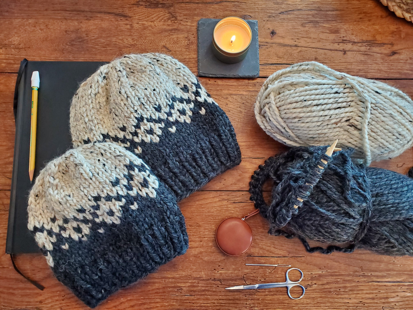 Hollow Rock Hat Knitting Pattern